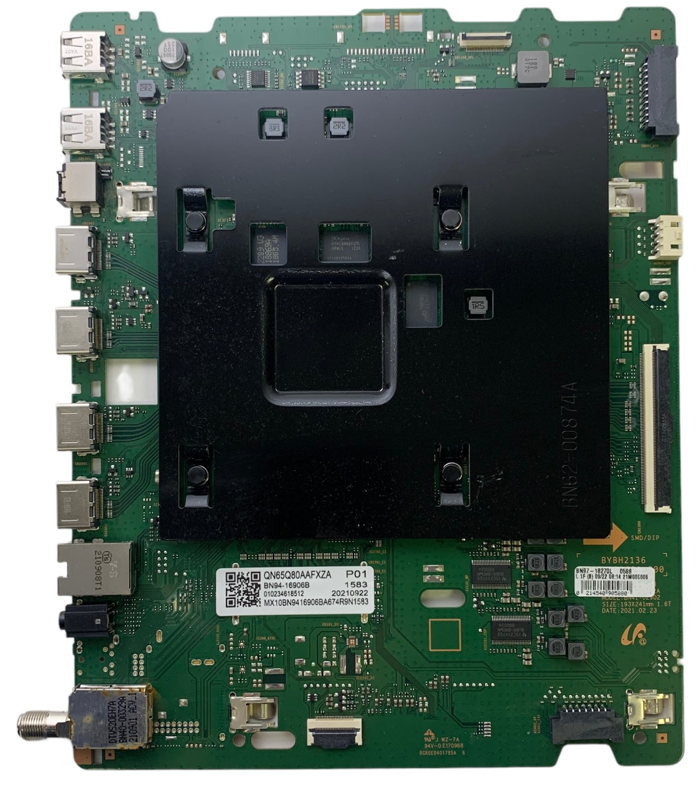 Samsung BN94-16906B Main Board for QN65Q80AAFXZA