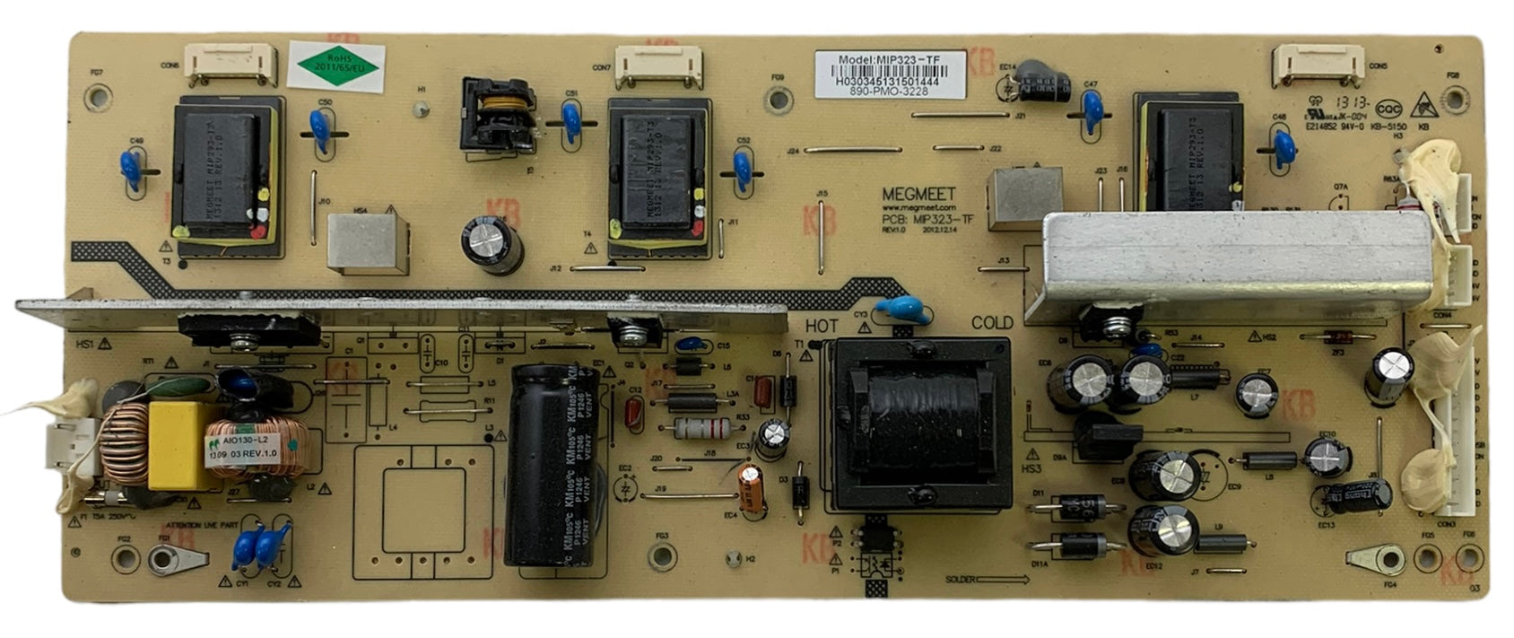 Dynex 890-PMO-3228 Power Supply / Backlight Inverter