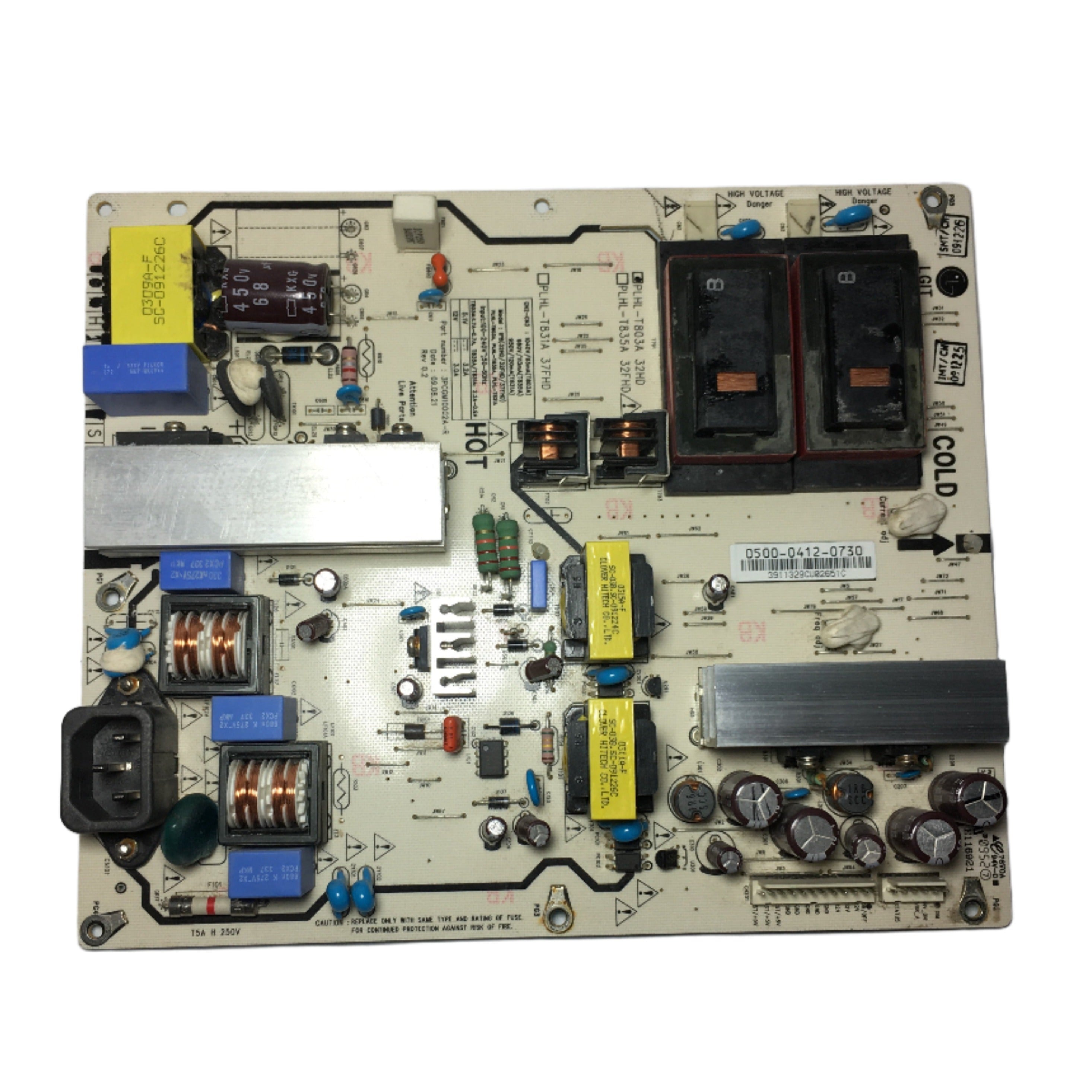 Vizio 0500-0412-0730 (PLHL-T803A) Power Supply / Backlight Inverter for VO320E
