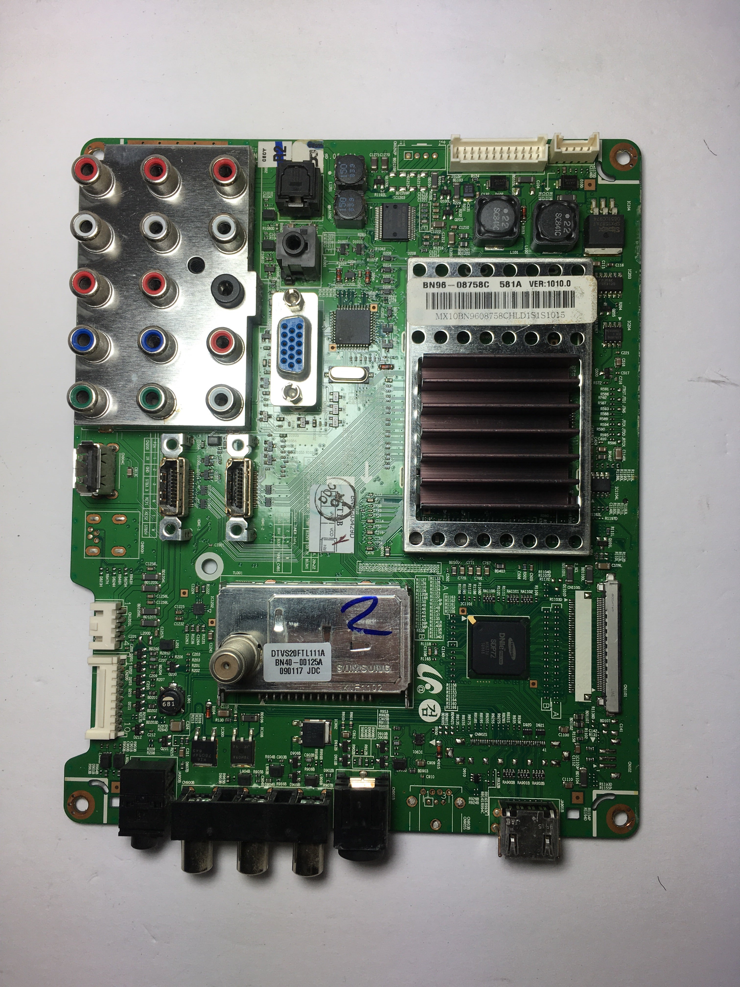 Samsung BN96-08758C (BN41-00975C) Main Board for LN40A530P1FXZA