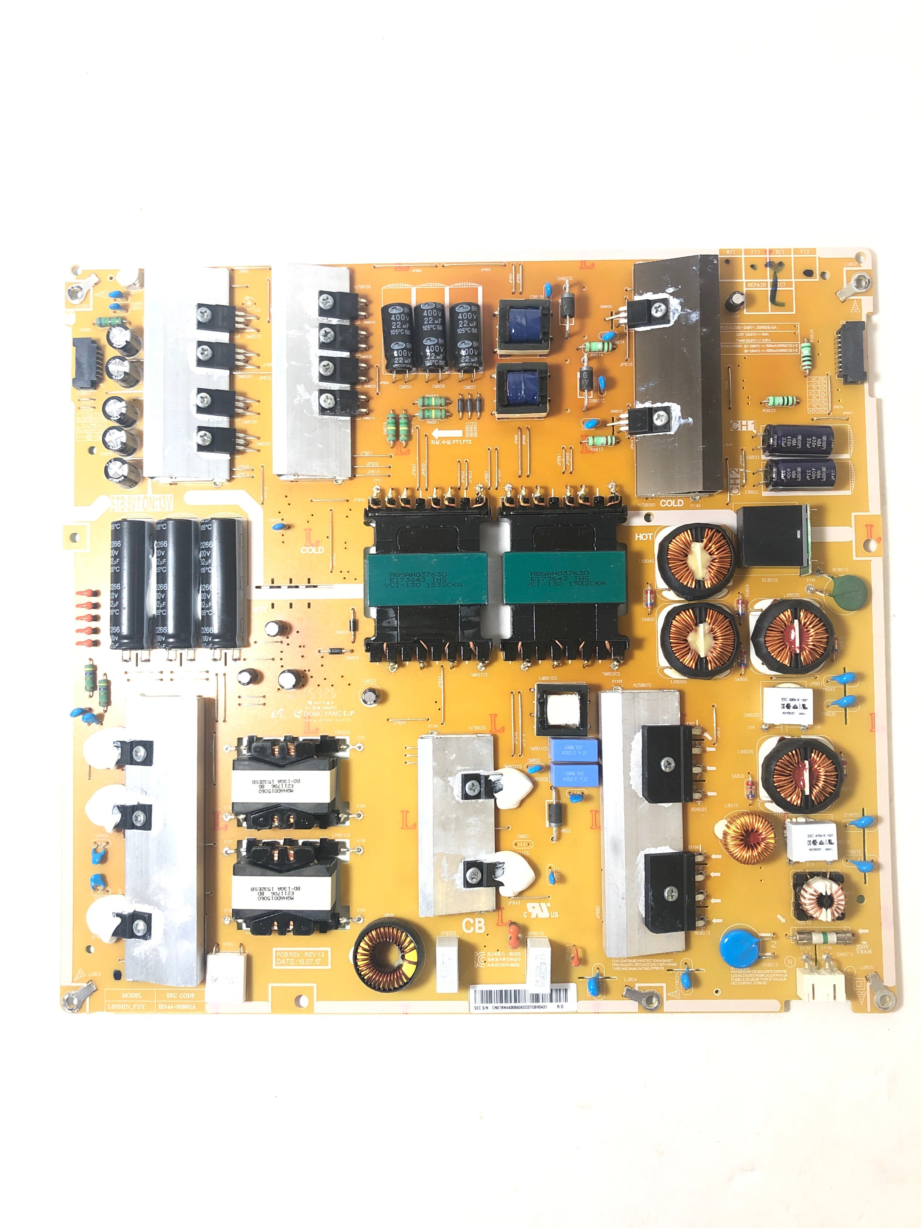 Samsung BN44-00860A (L60SHN_FDY) Power Supply / LED Board