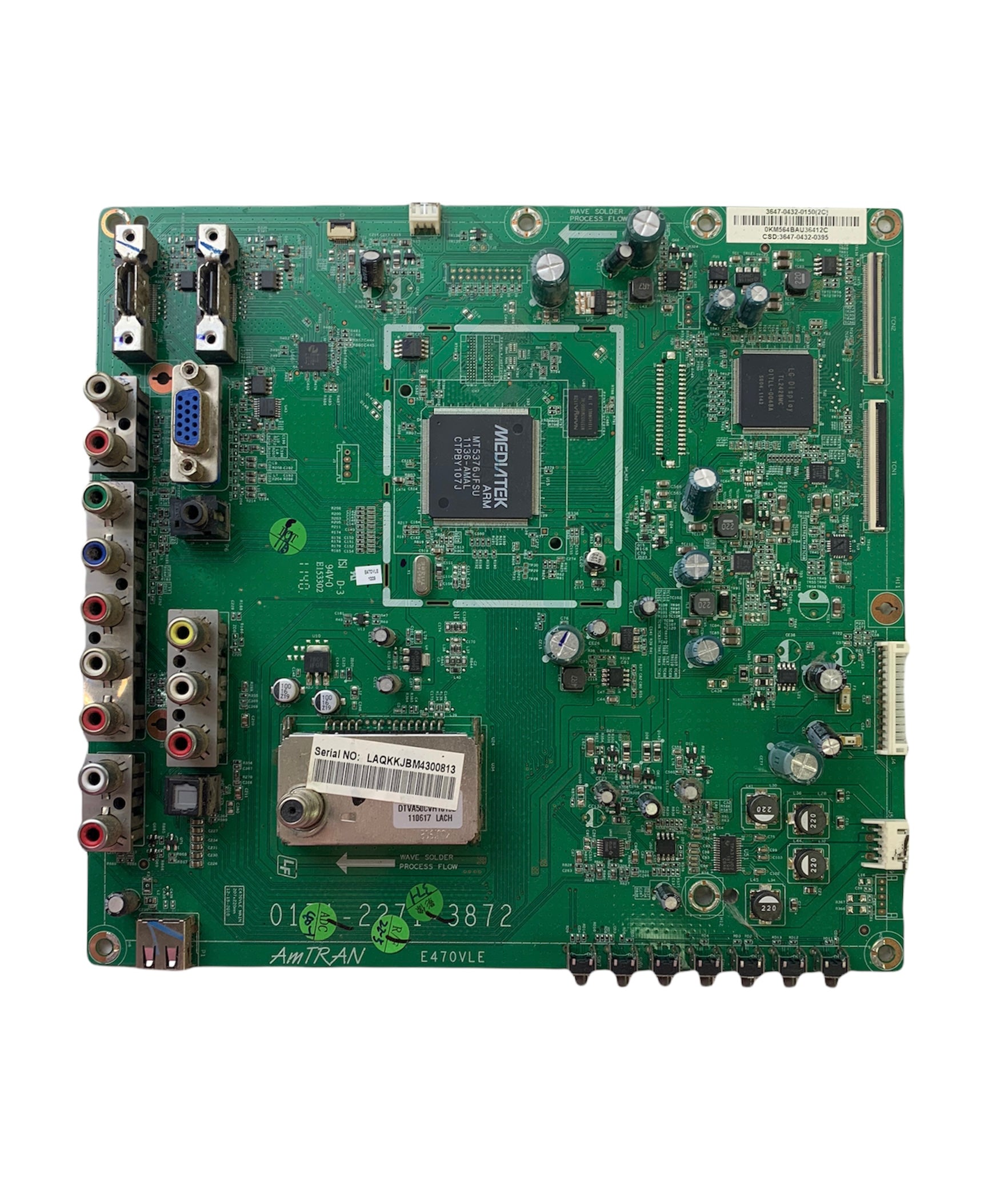 Vizio 3647-0432-0395 (0171-2271-3872) Main Board for E470VLE