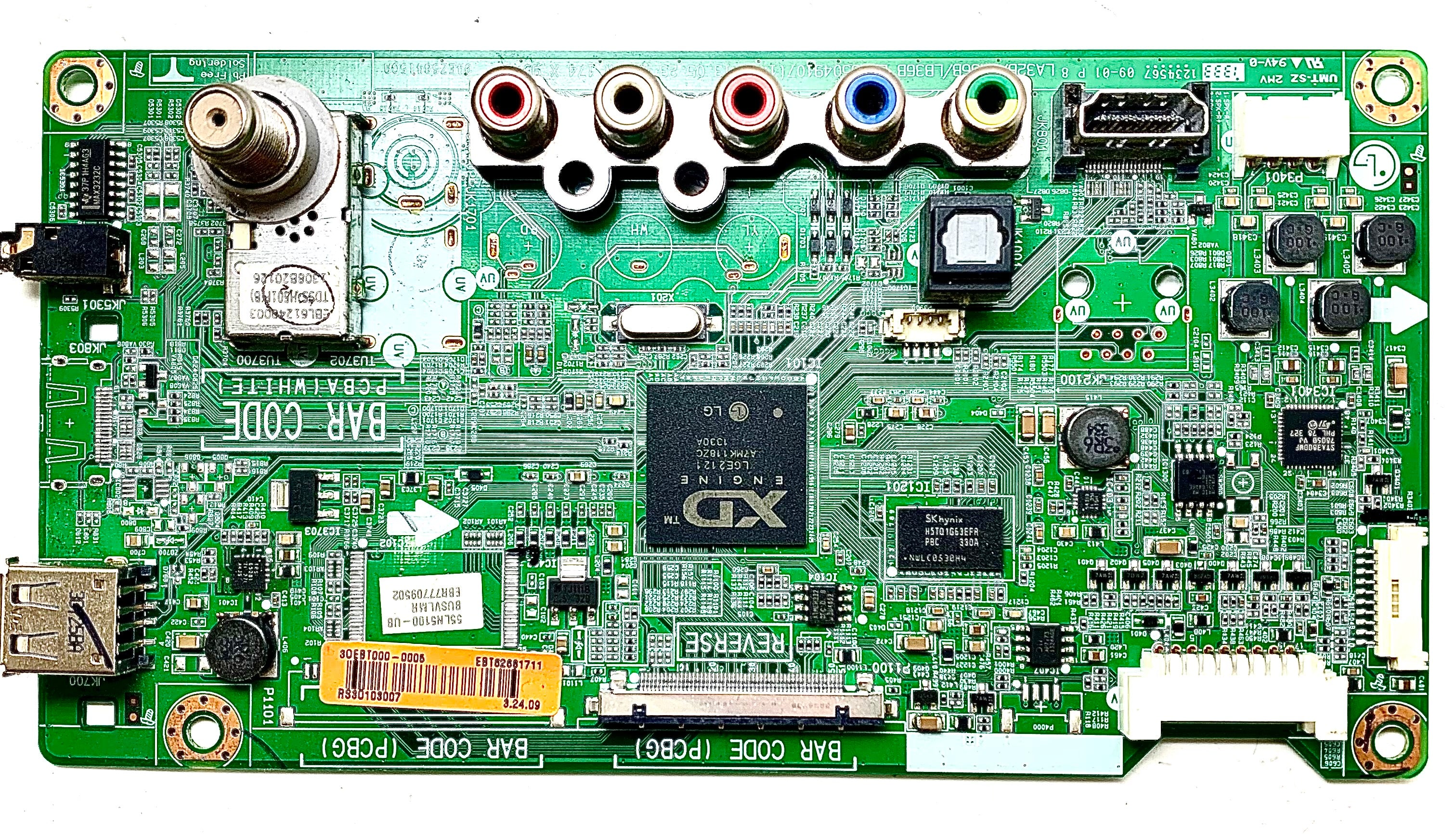 LG EBT62681711 Main Board for 55LN5200-UB.BUSULJR 55LN5100-UB.BUSVLMR.