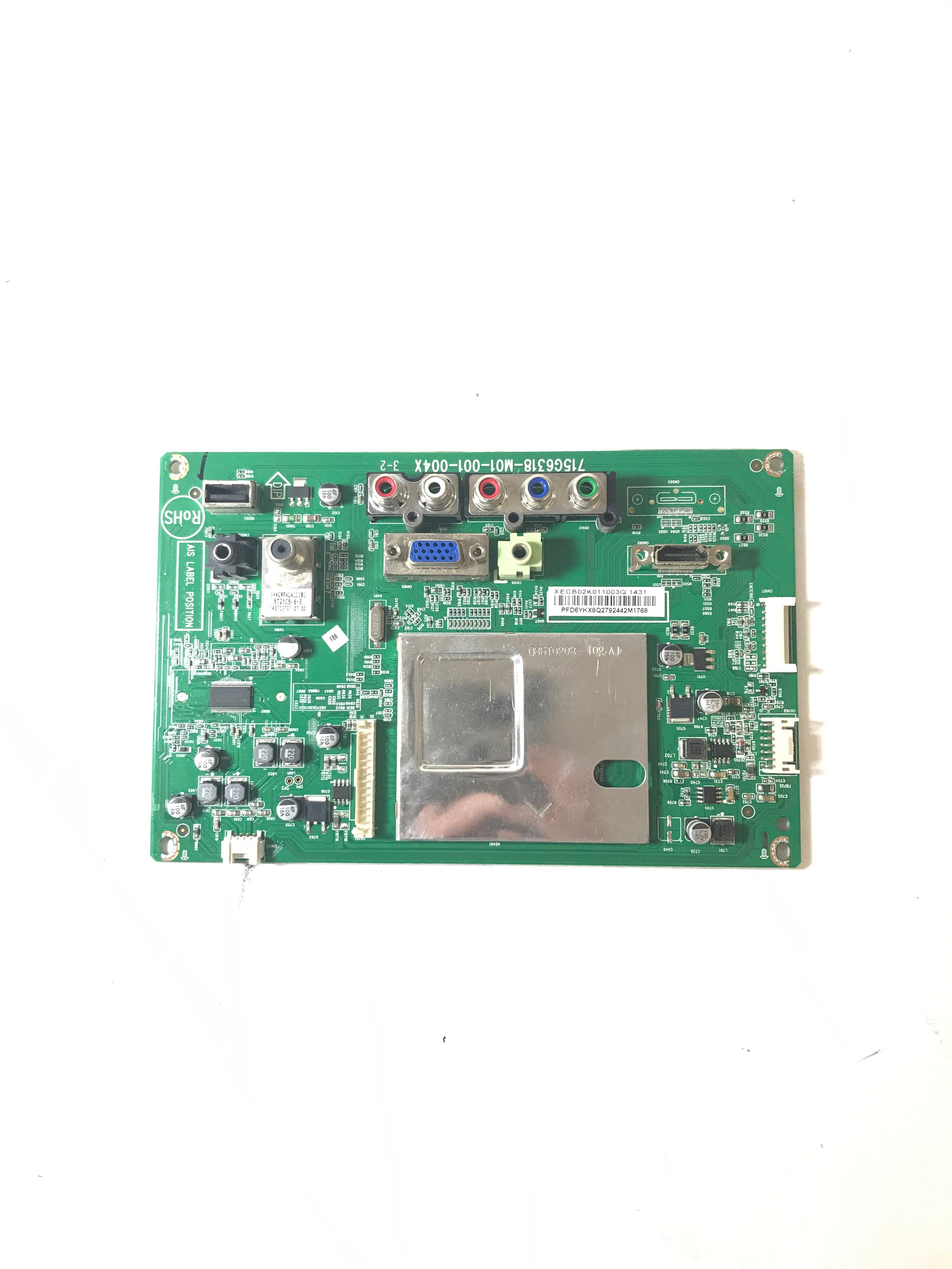 Vizio 756TXECB02K011 Main Board for E231-B1