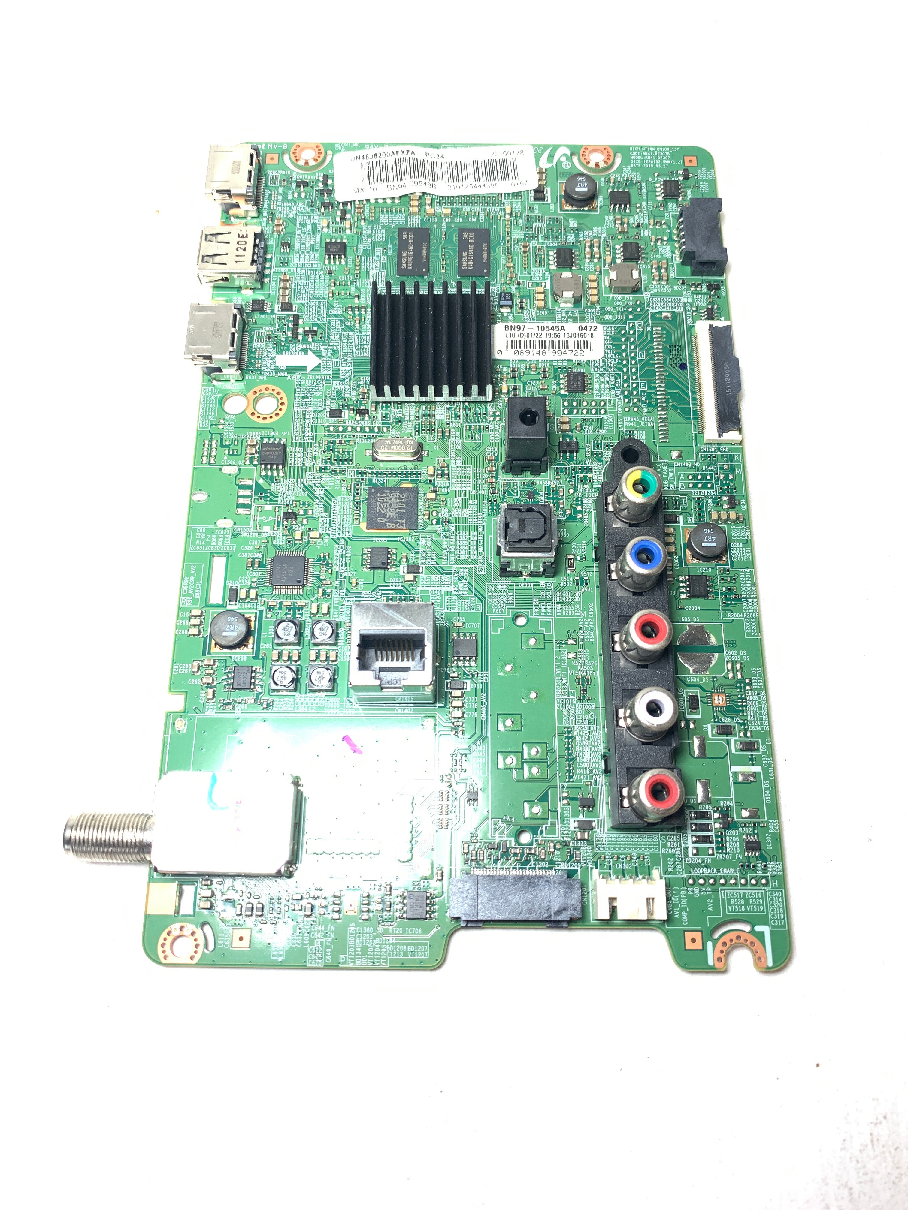 Samsung BN94-09548B Main Board for UN48J5200AFXZA (Verison TD01)