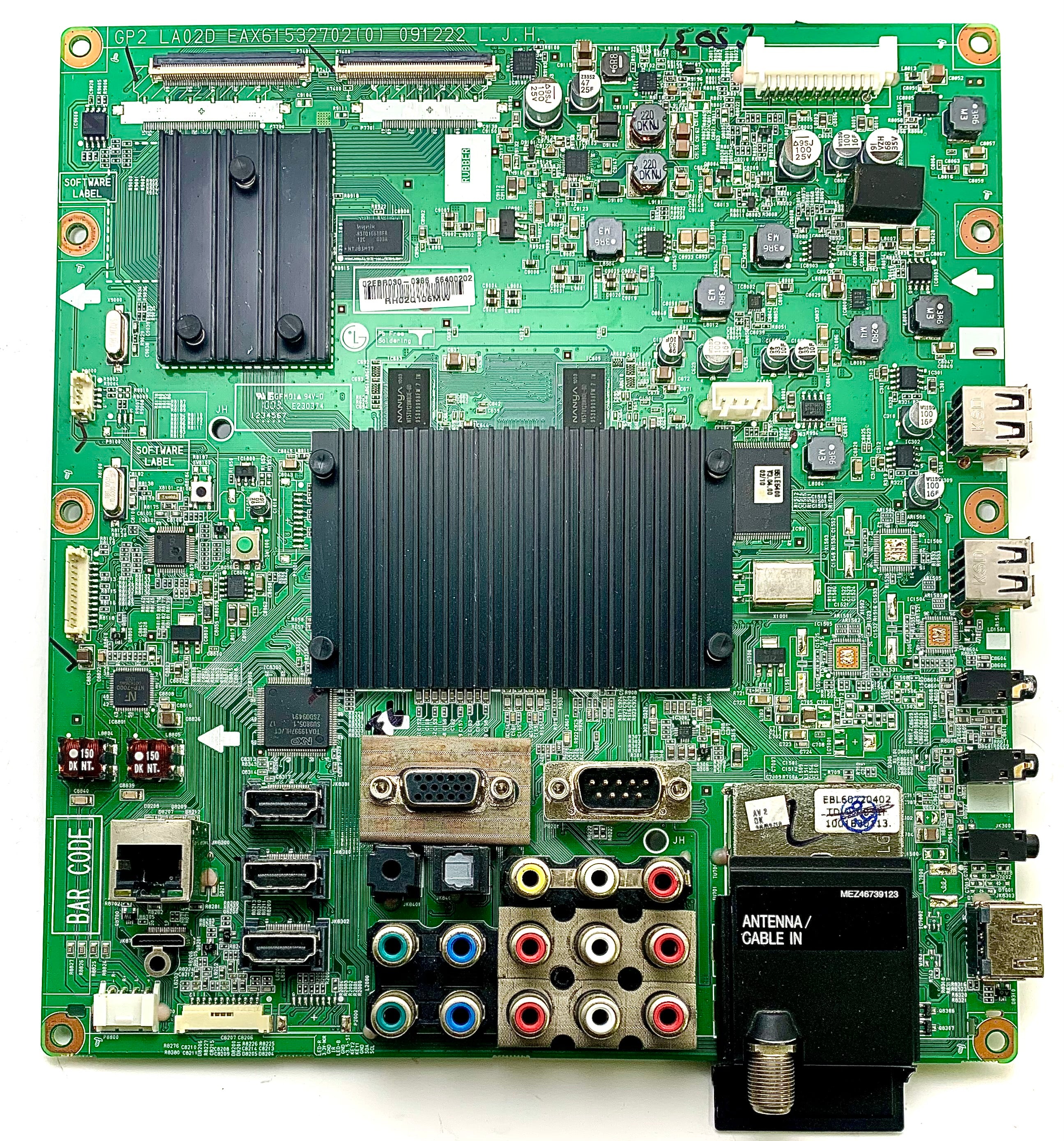 LG EBR66400202 (EAX61532702(0)) Main Board for 55LE5400-UC