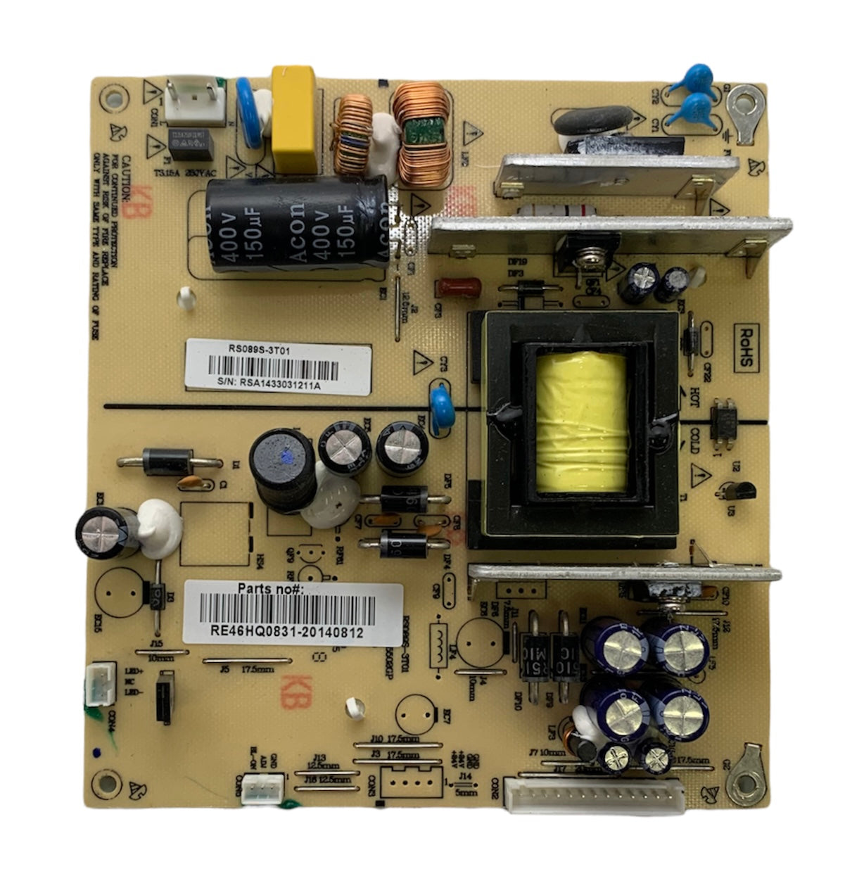 RCA RE46HQ0831 Power Supply / LED Board for LED40G45RQ