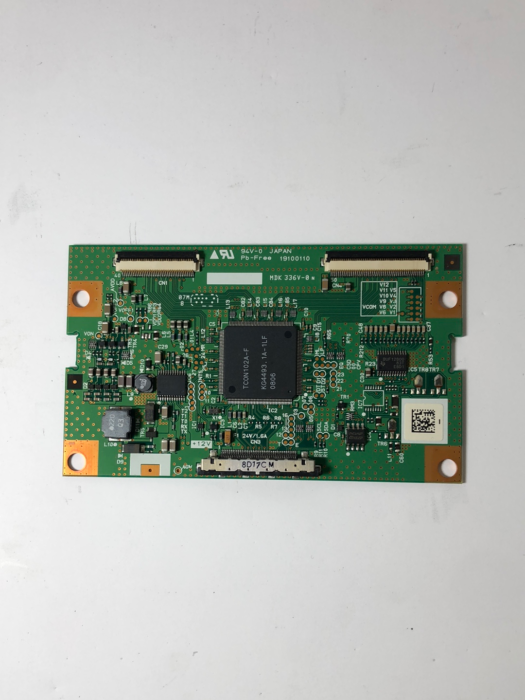 Toshiba/Element IPS Alpha 19100110 (MDK336V-0) T-Con Board