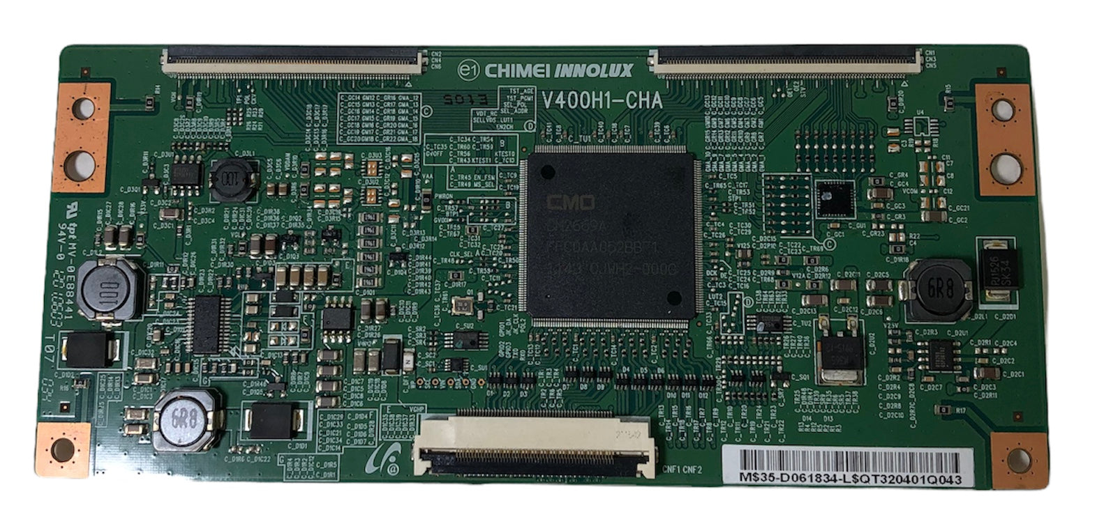 Samsung 35-D061834 (V400H1-CHA) T-Con Board for LN40D630M3FXZA