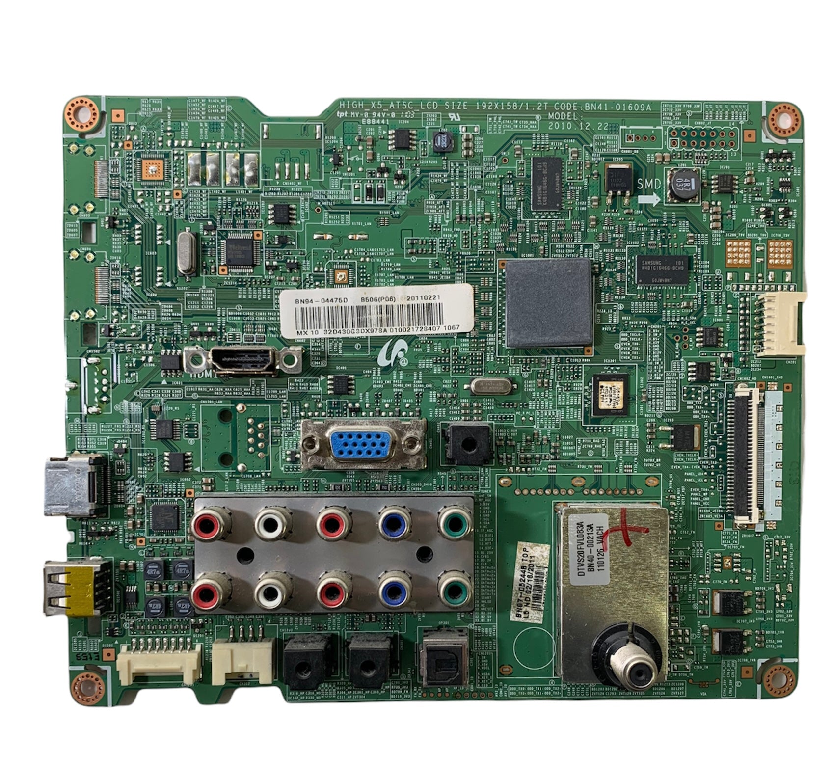 Samsung BN94-04475D Main Board for LN32D430G3DXZA