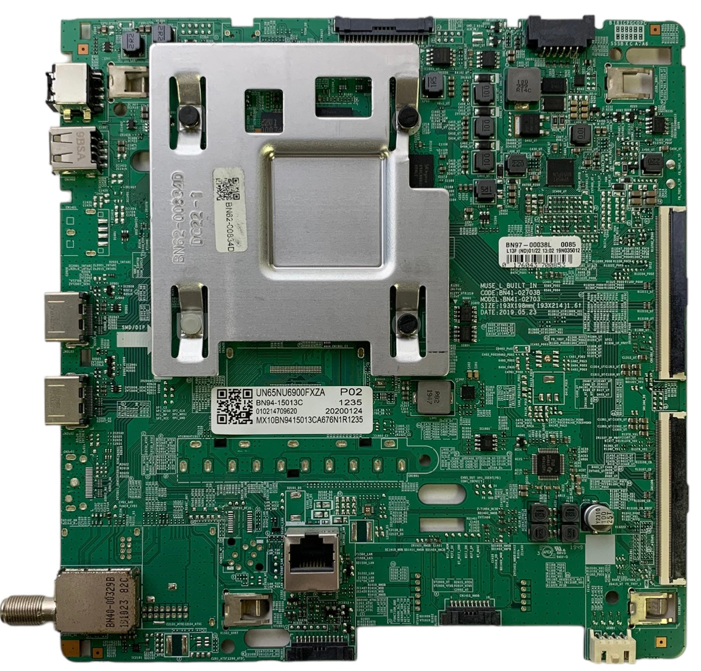 Samsung BN94-15013C Main Board for UN65NU6900FXZA (Version FB04)