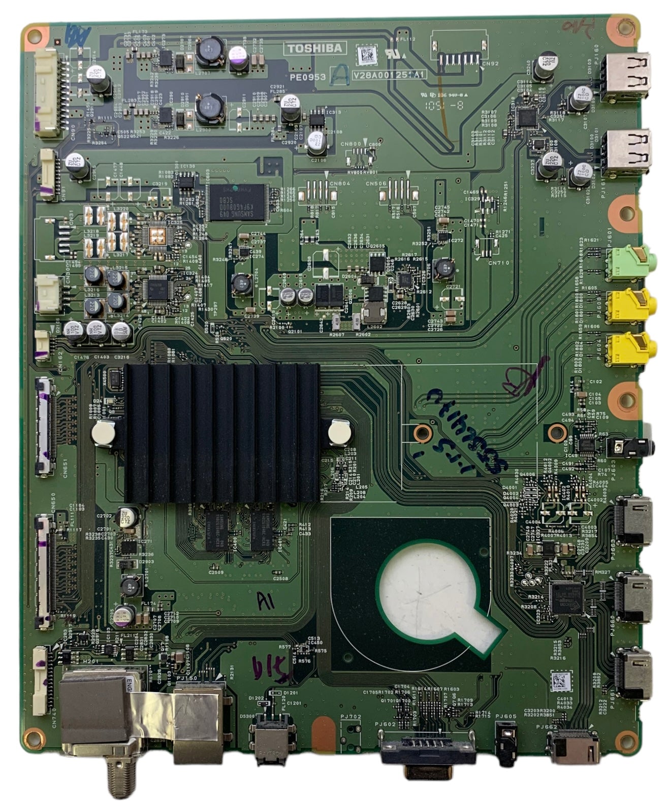Toshiba 75022781 (PE0953A, V28A001251A1) Main Board