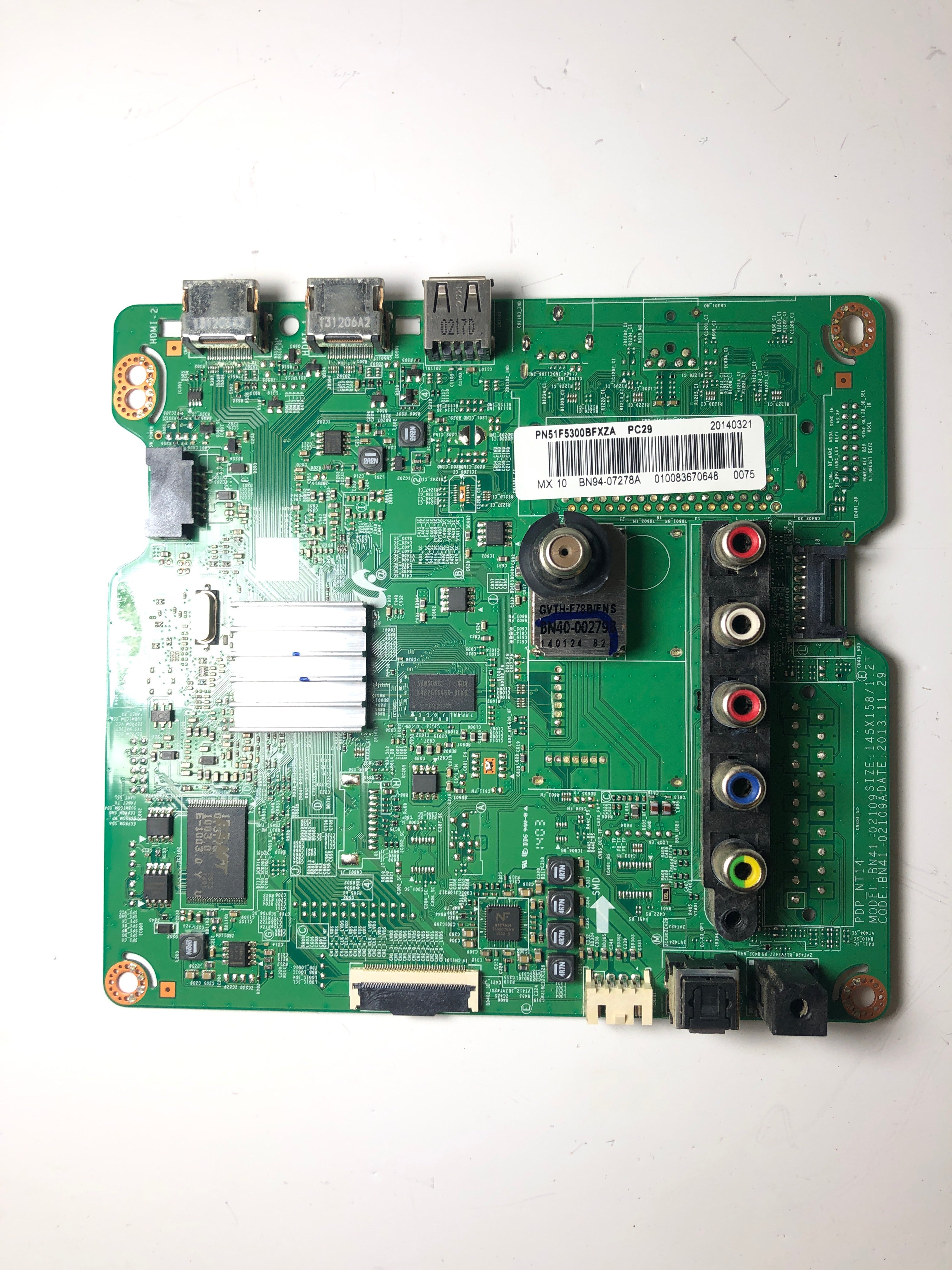 Samsung BN94-07278A Main Board for PN51F5300BFXZA