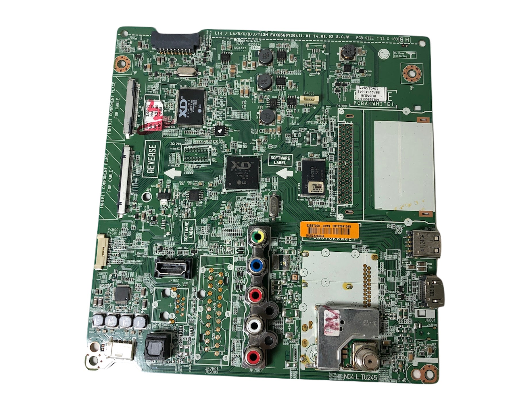 LG EBT62841545 Main Board for 60LB5900-UV