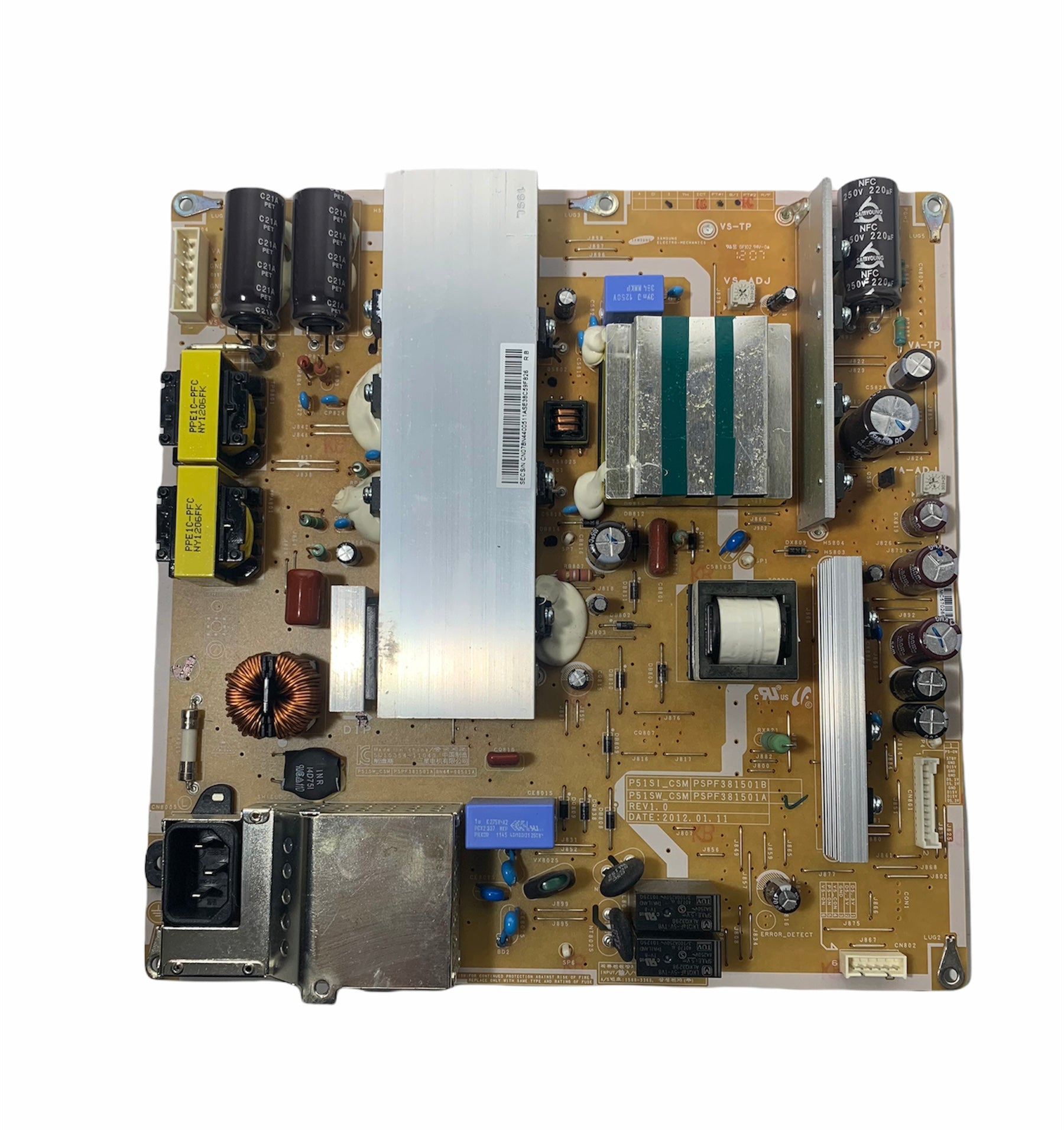 Samsung BN44-00511A (P51SW_CSM, PSPF381501A) Power Supply Unit