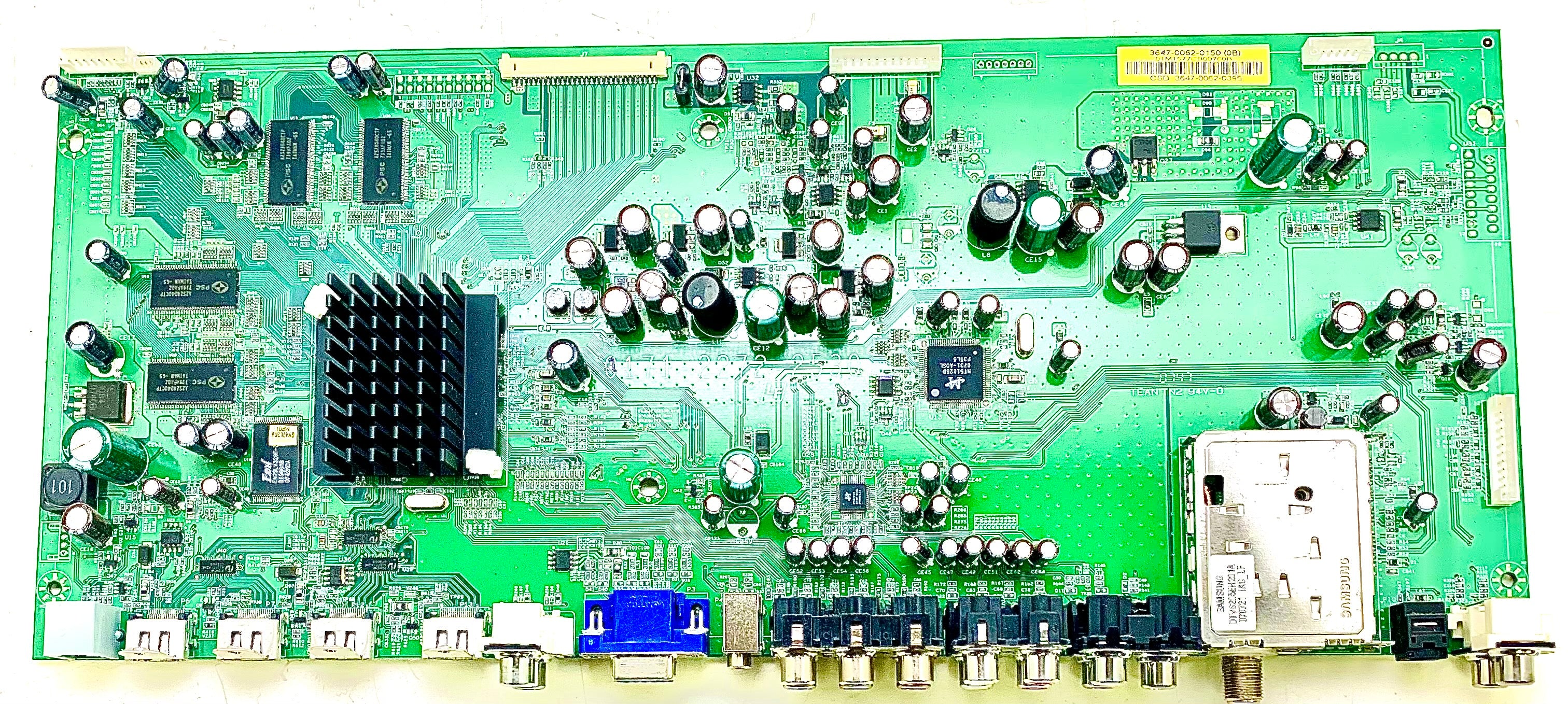 Vizio 3647-0062-0150 Main Board for GV47LFHDTV20A