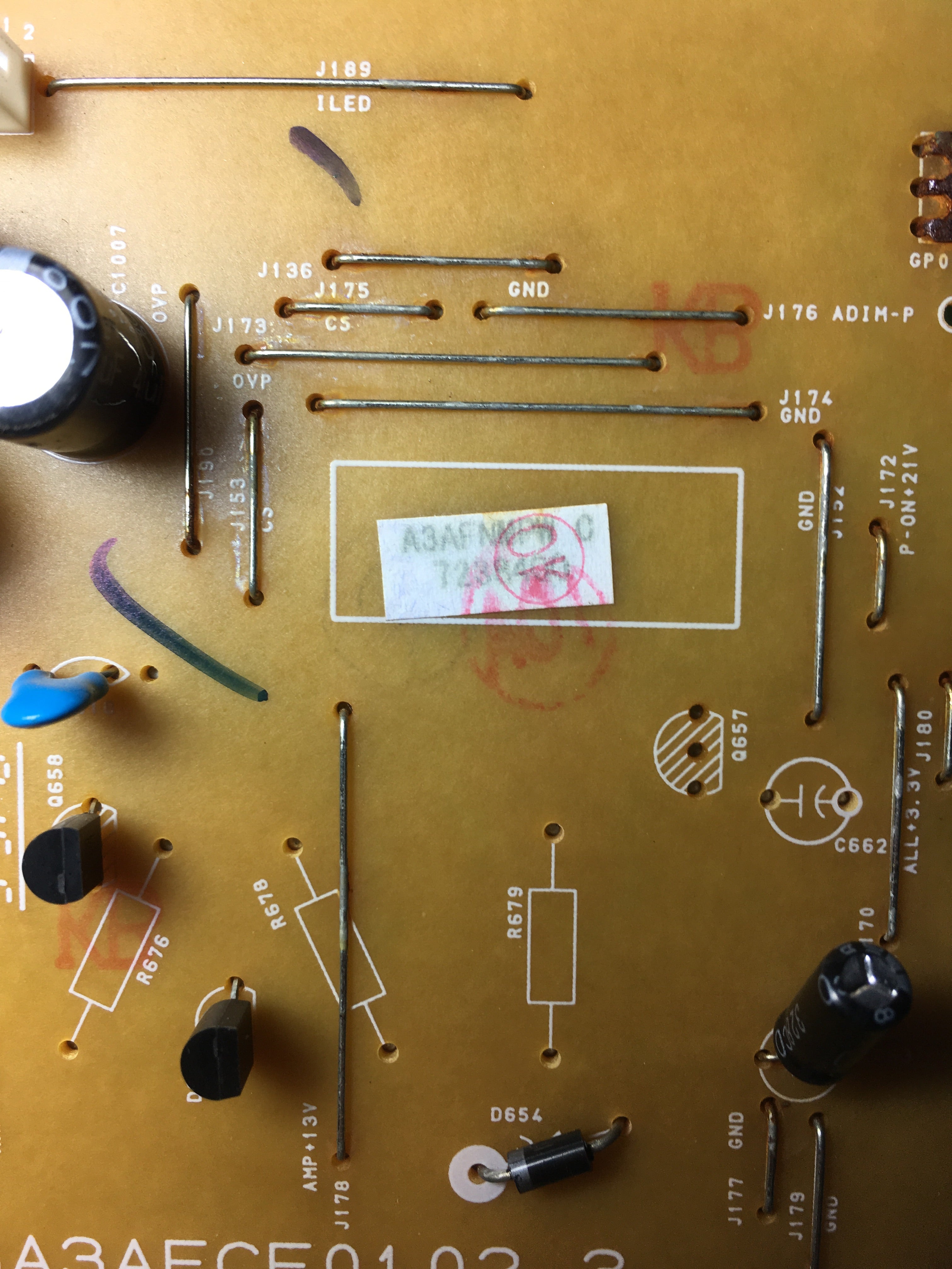 Funai A3AFNMPW-001 Power Supply