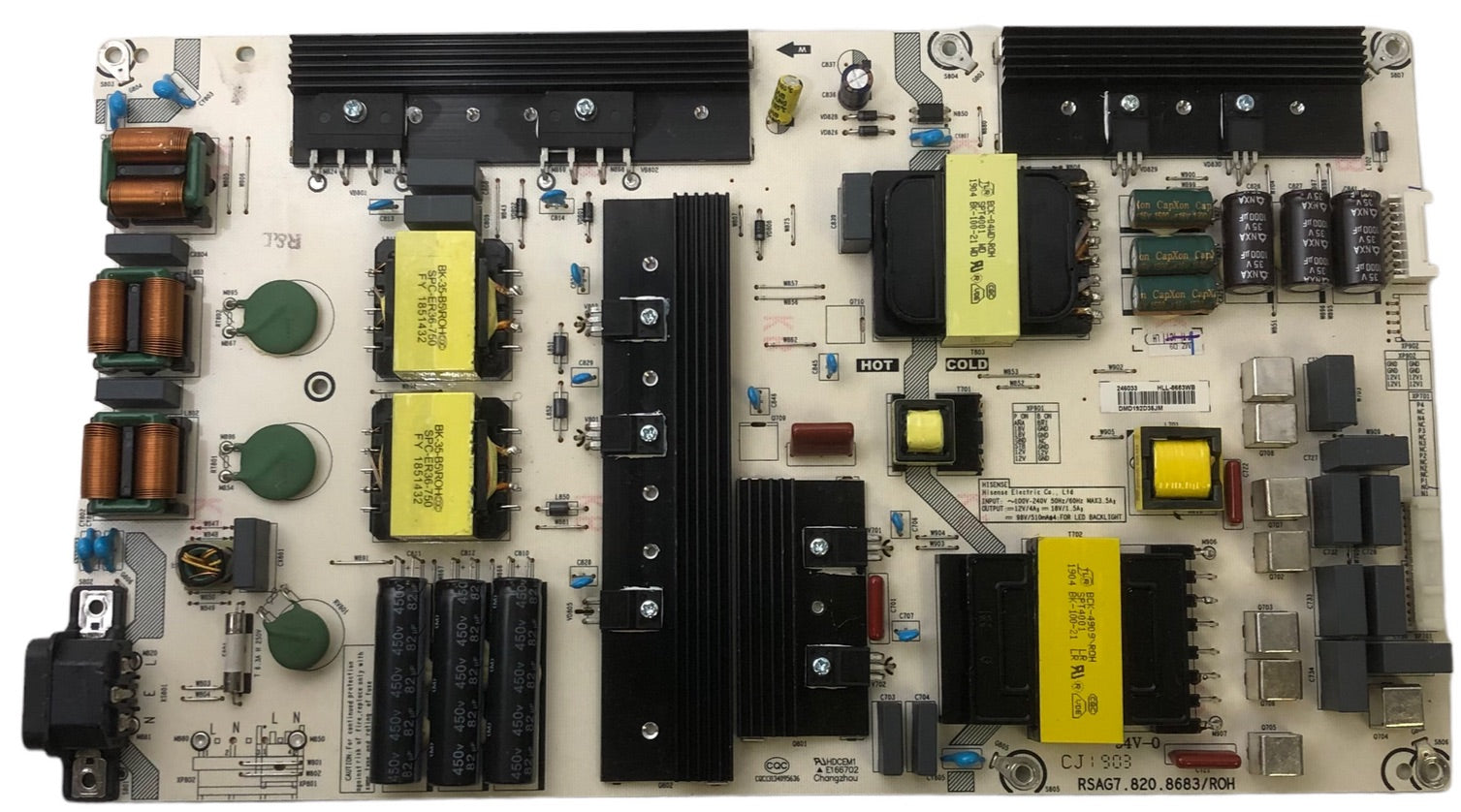 Hisense 246033 Power Supply / LED Driver Board