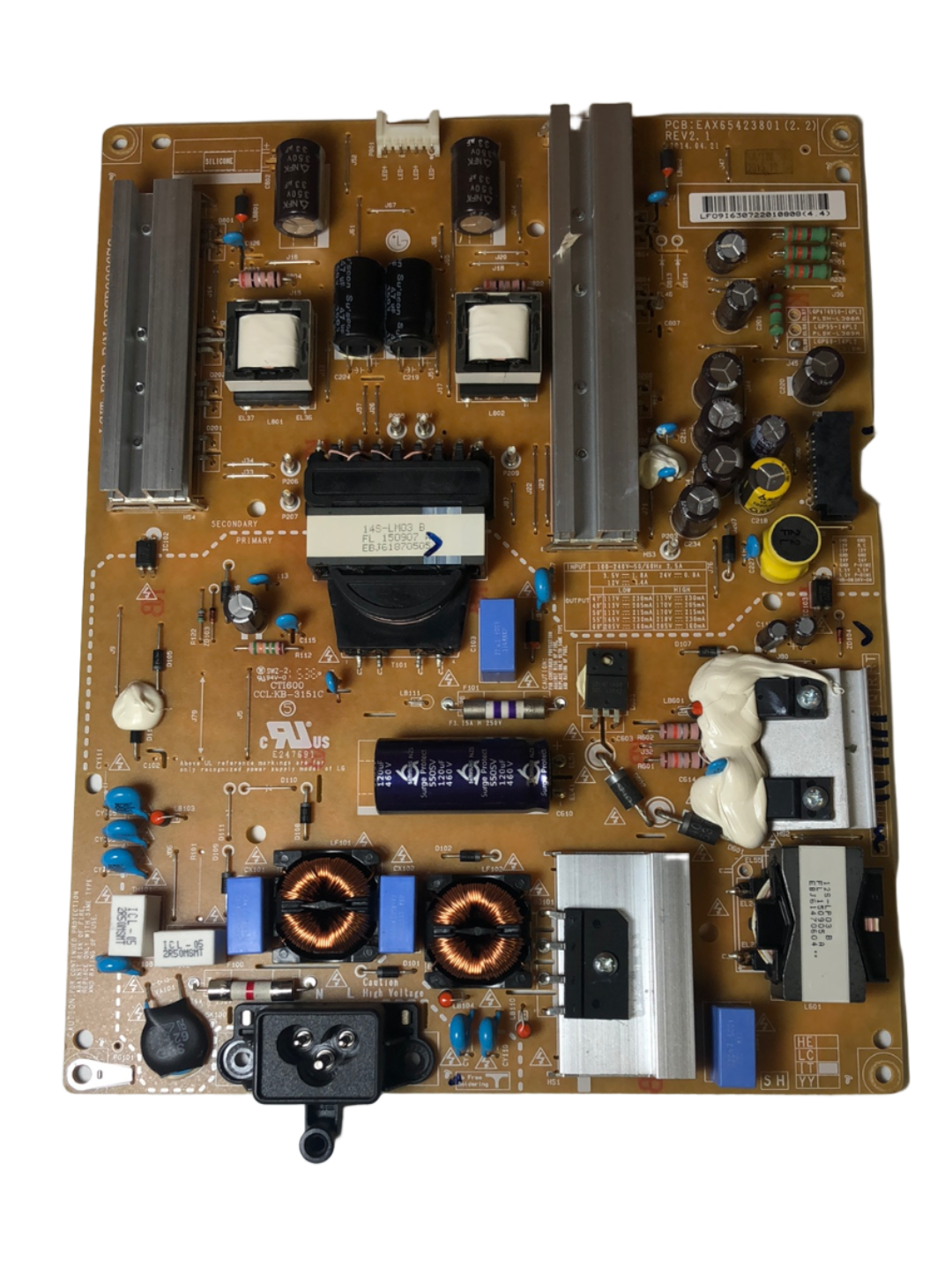 LG EAY63072201 Power Supply / LED Board