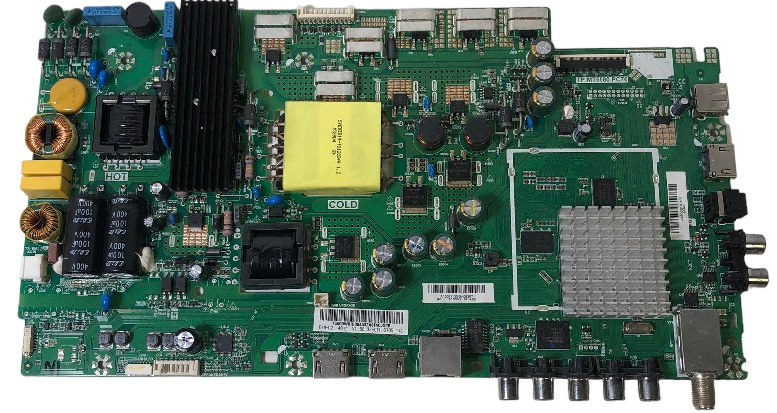 Vizio 791.00W10.E006 Main Board / Power Supply for E48-C2