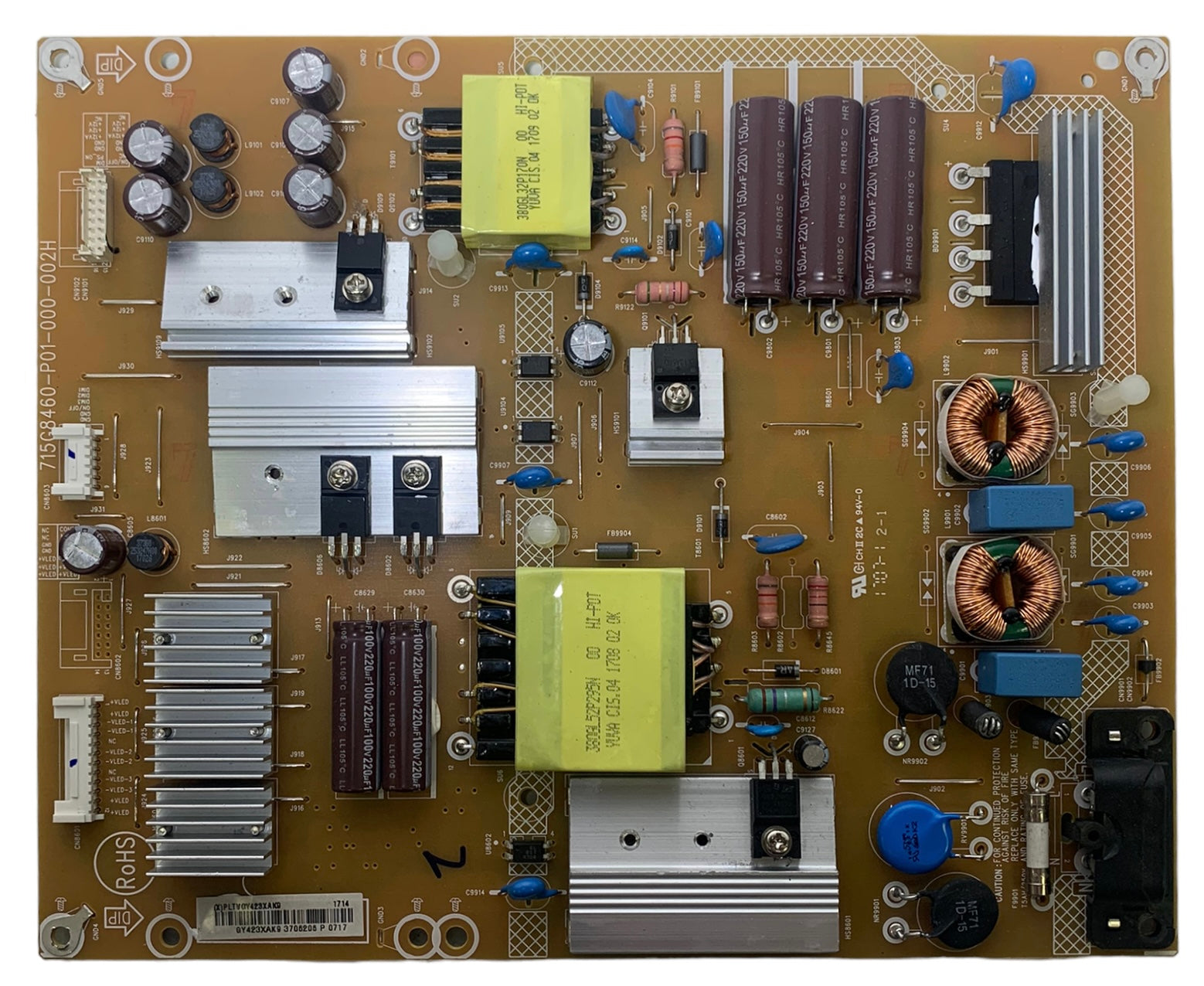 Vizio PLTVGY423XAK9 Power Supply for D50-E1 (LTYWVTKT Serial)