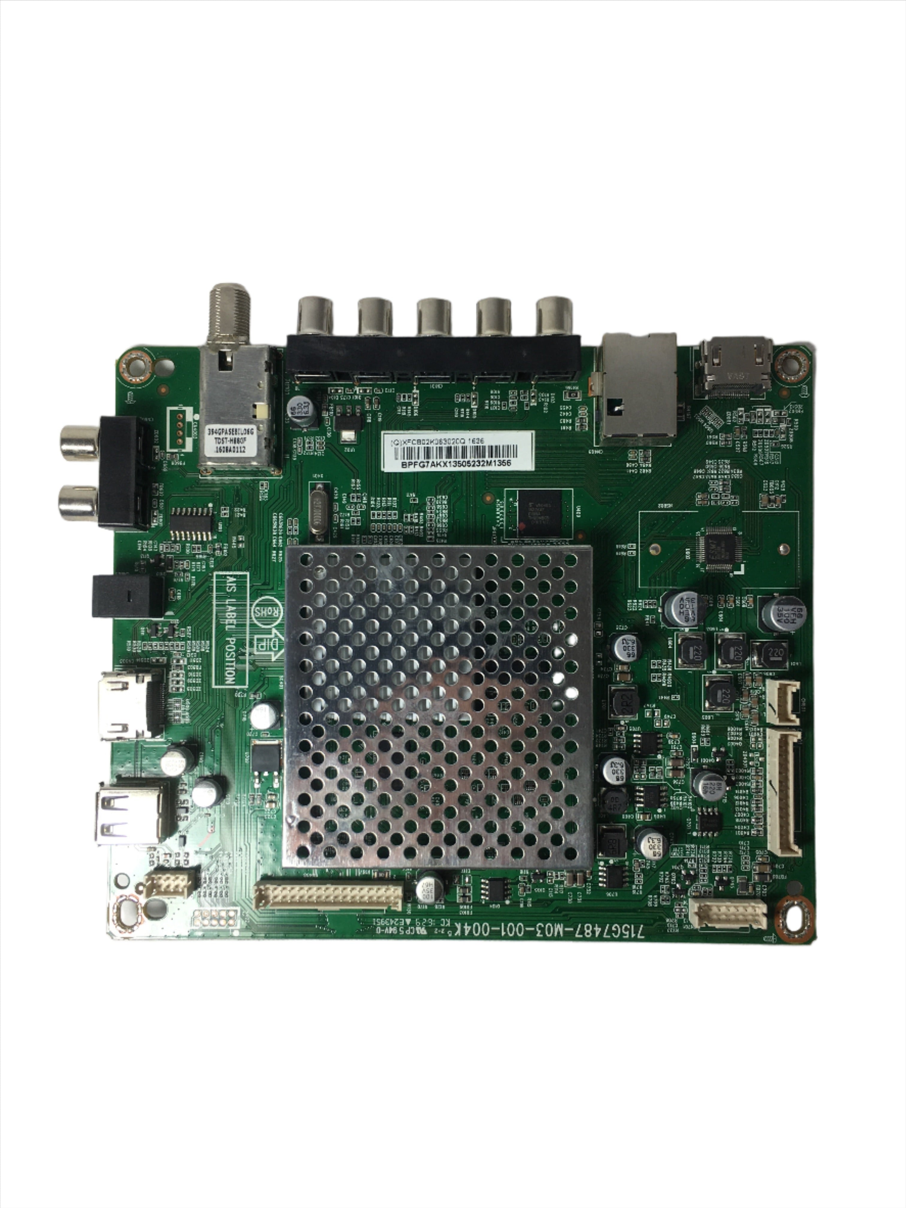 Vizio 756TXFCB02K063 Main Board for D32X-D1 (LTTUUKJS Serial)