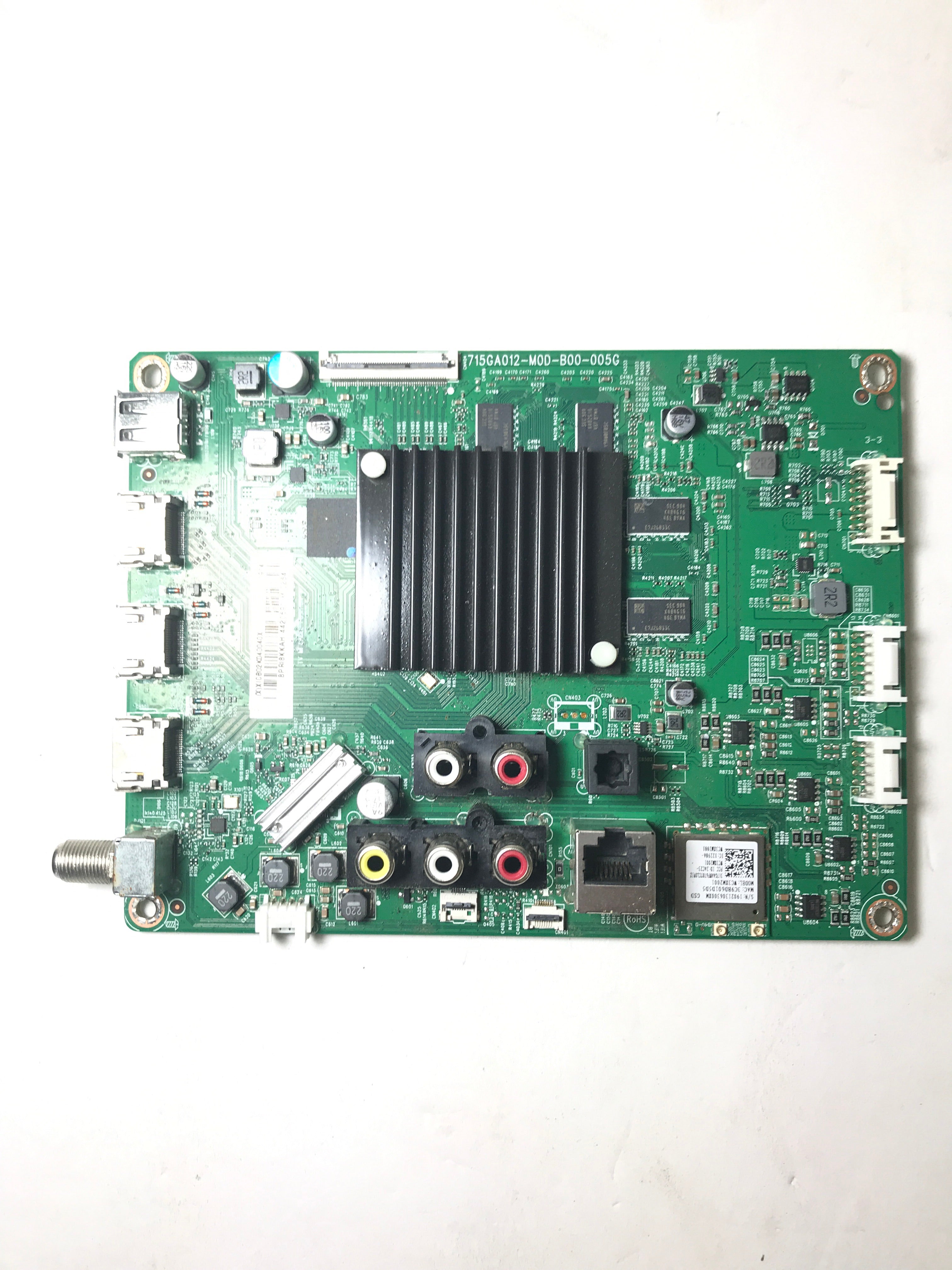 Vizio 756TXICB02K040 Main Board for V555-G1 (LTMWYIKV Serial)