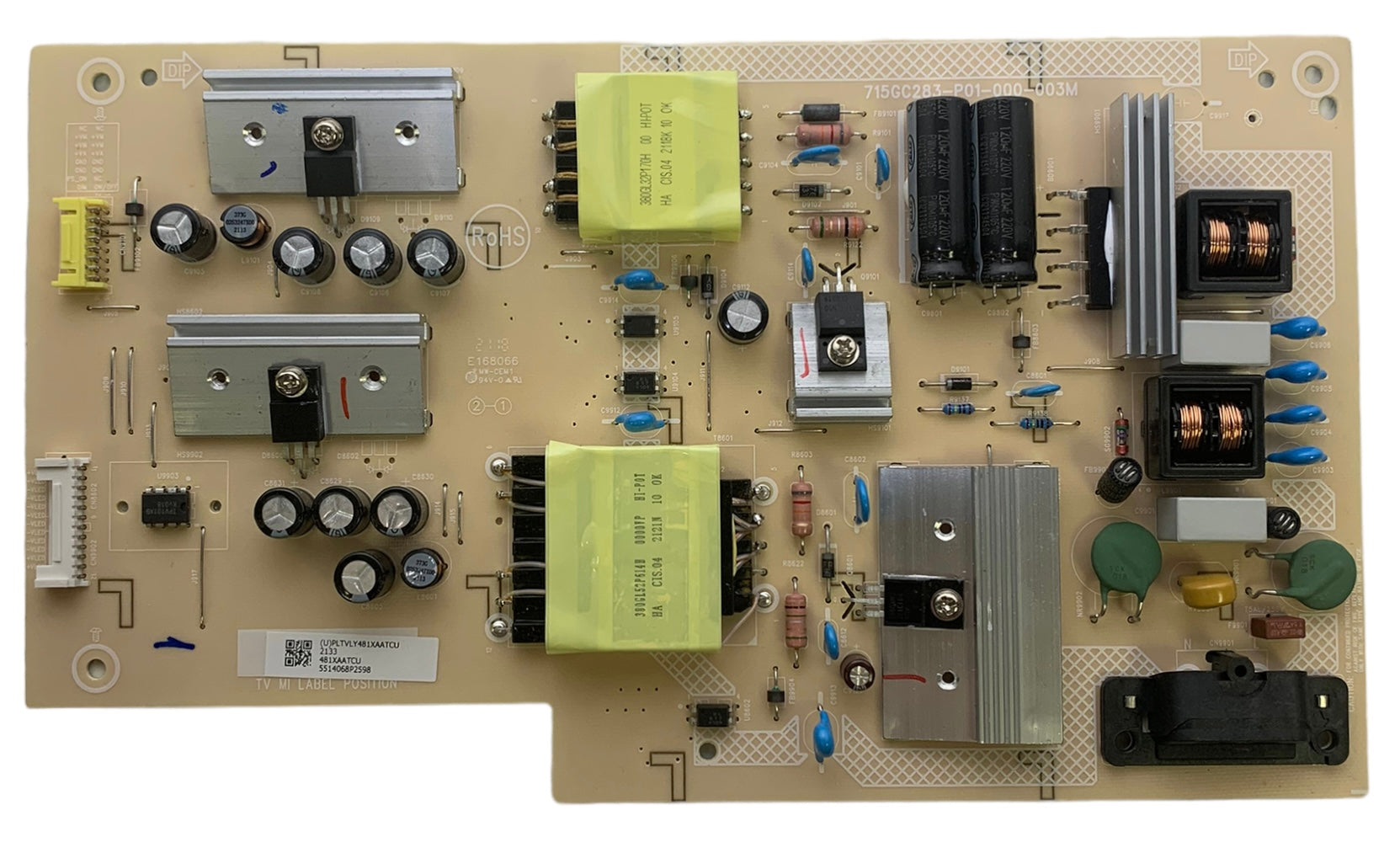 Vizio PLTVLY481XAAT Power Supply Board for V505-J01