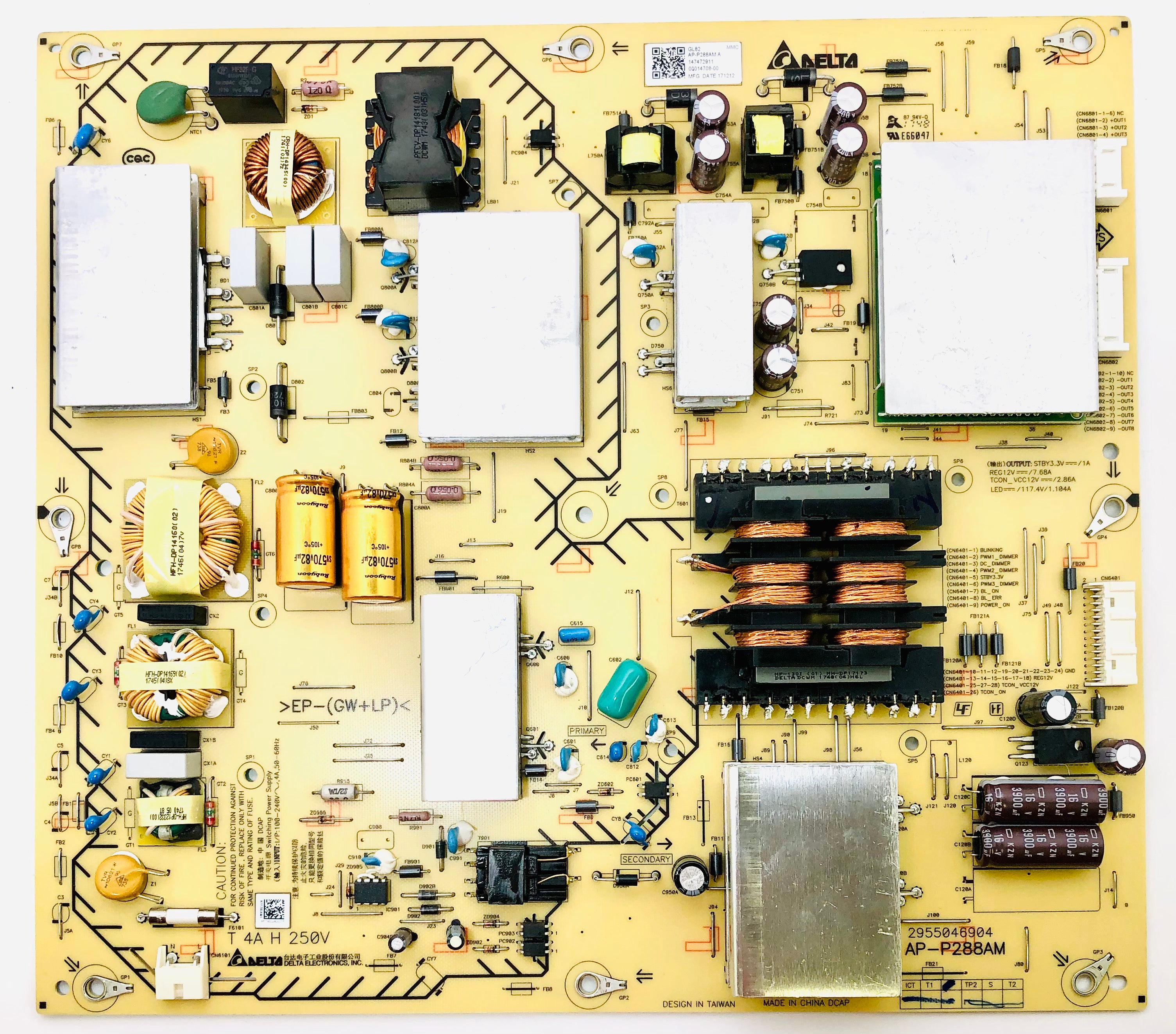Sony 1-474-729-11 Power Supply Board