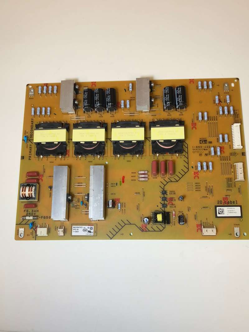 Sony 1-474-576-11 G6 Power Supply Board