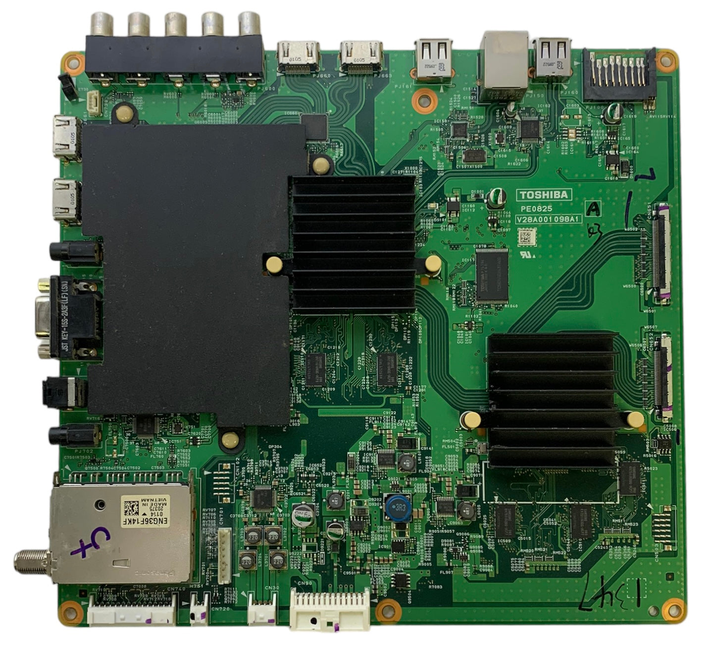 Toshiba 75017823 (PE0825A, V28A001098A1) Main Board