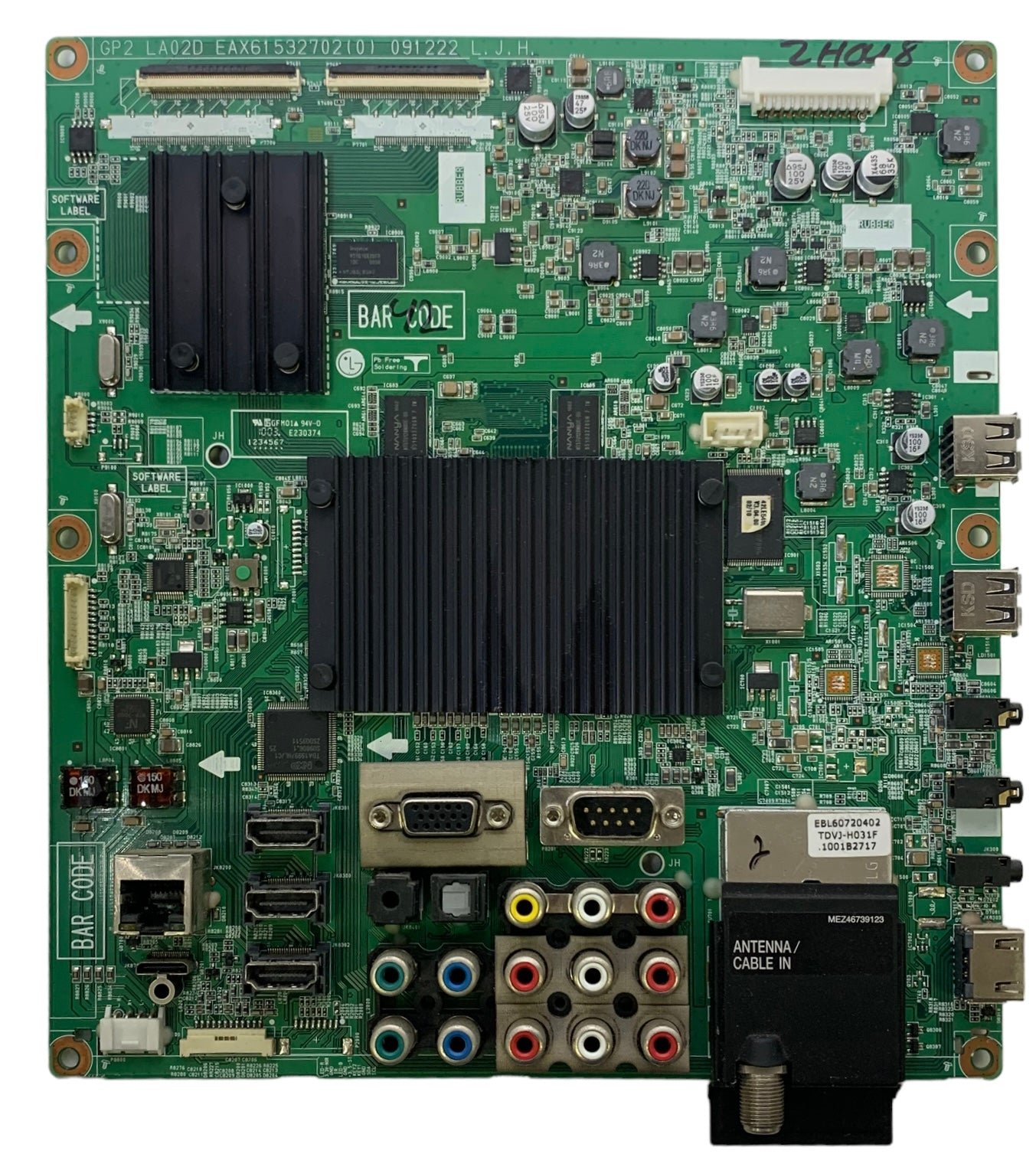 LG EBR66399402 (EAX61532702(0)) Main Board for 42LE5400-UC
