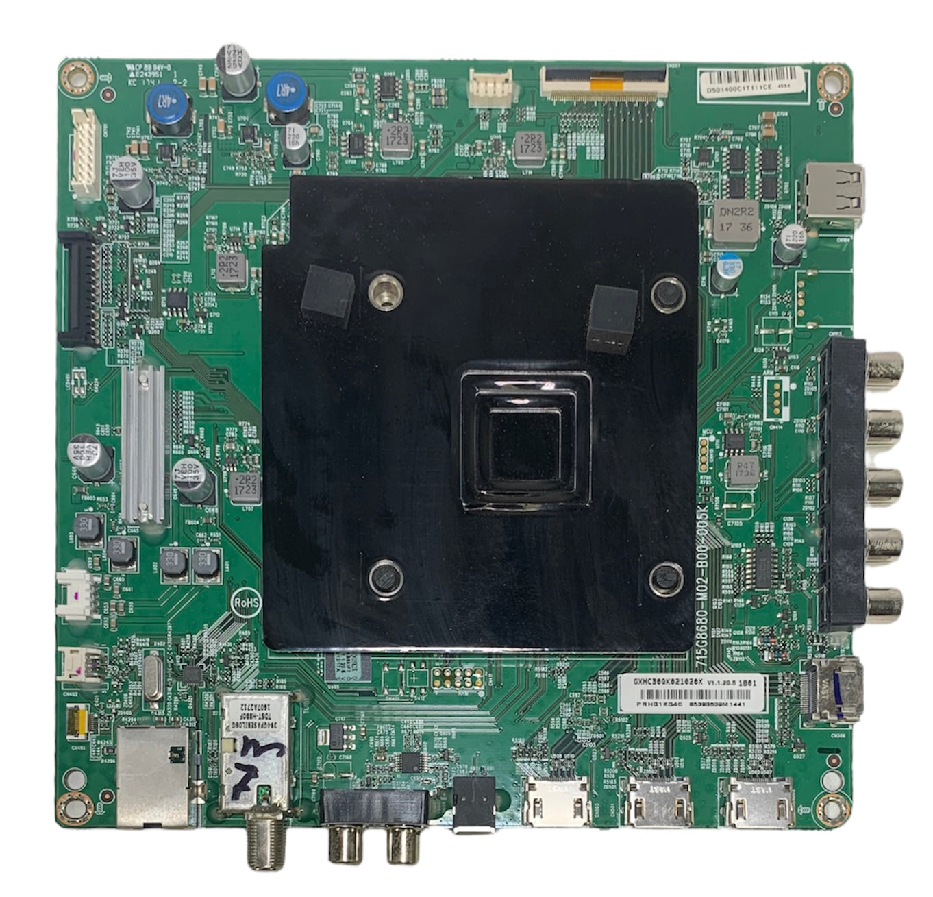 Vizio 756TGXHCB0QK021 Main Board for D50-E1 (LTCWVTMT Serial)