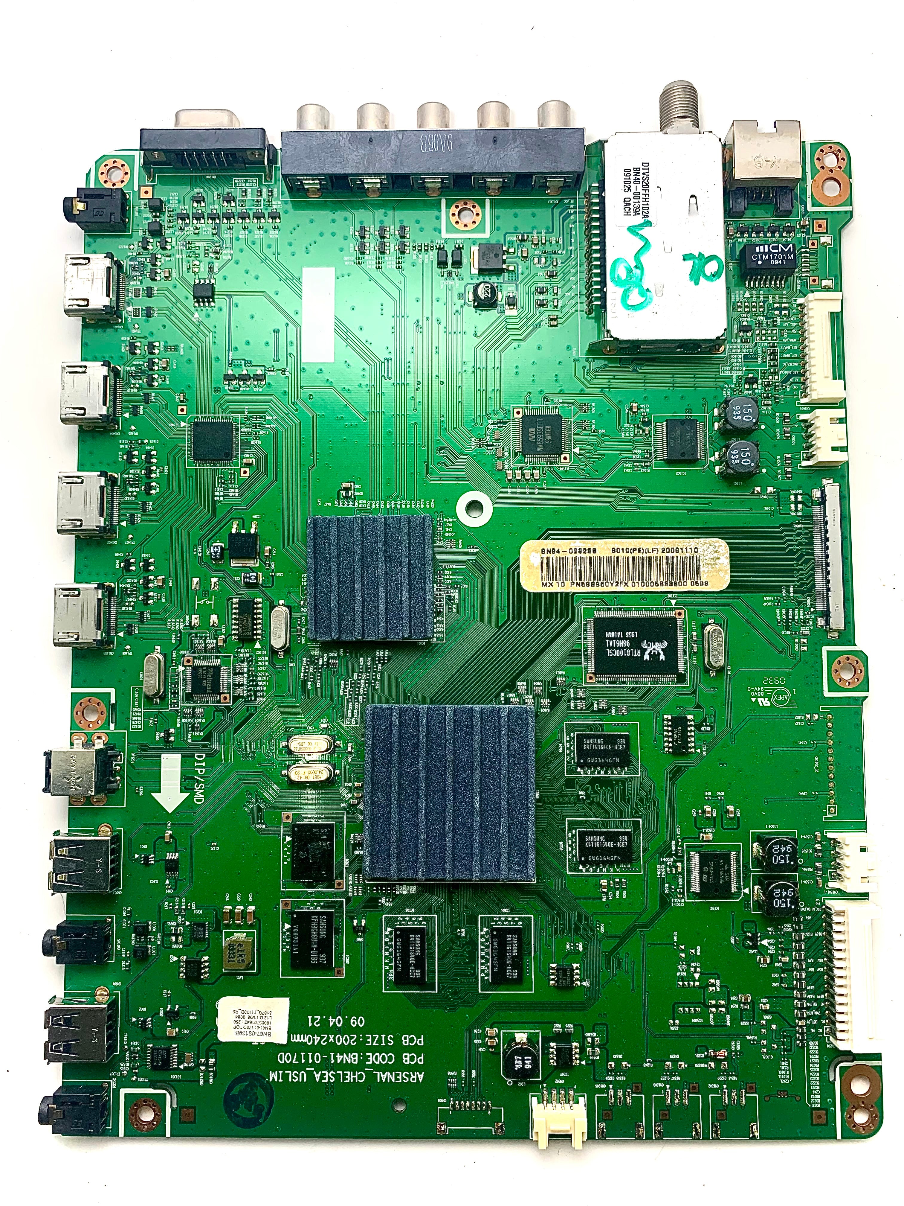 Samsung BN94-02823B (BN41-01170D) Main Board for PN58B860Y2FXZA