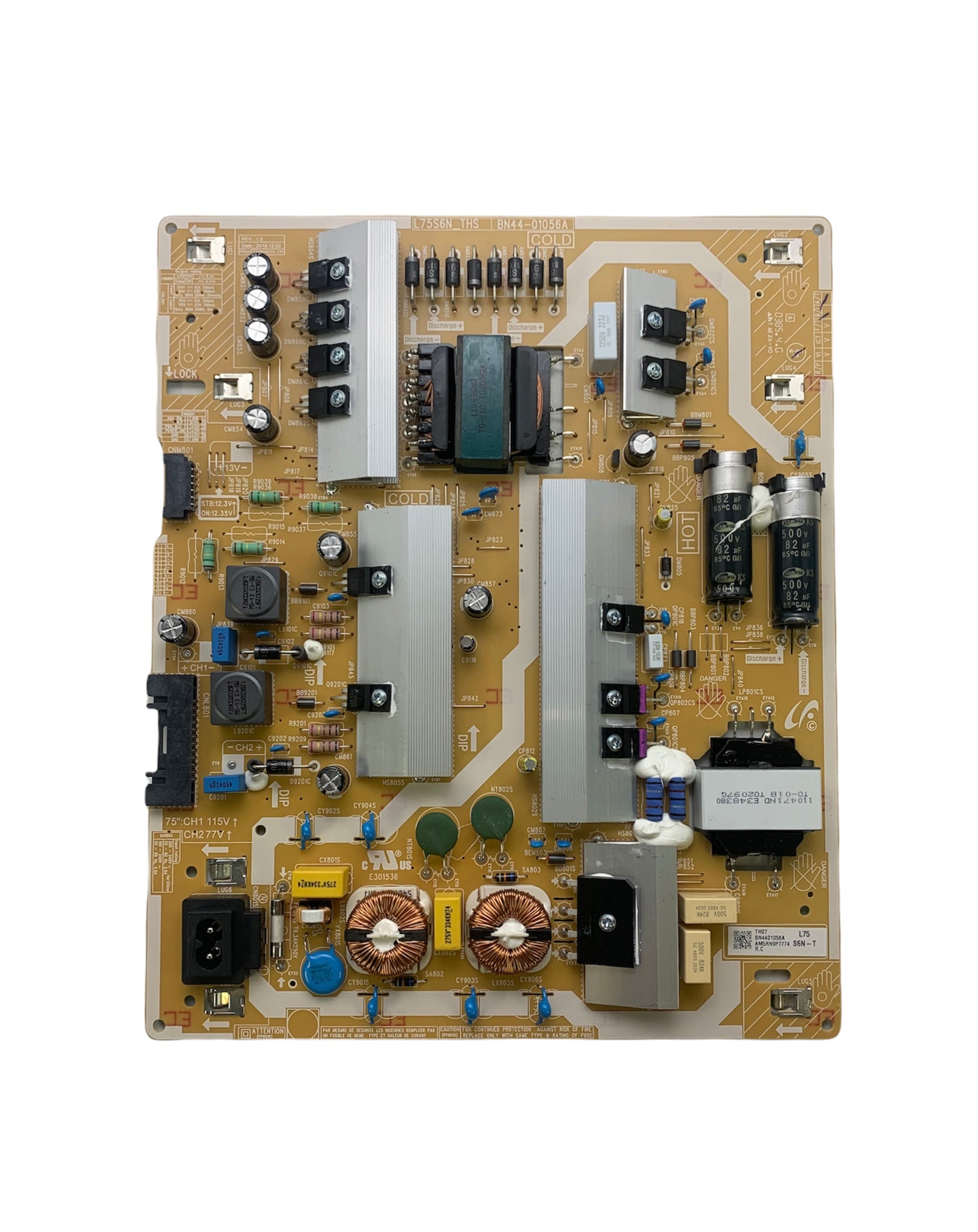 Samsung BN44-01056A Power Supply / LED Board