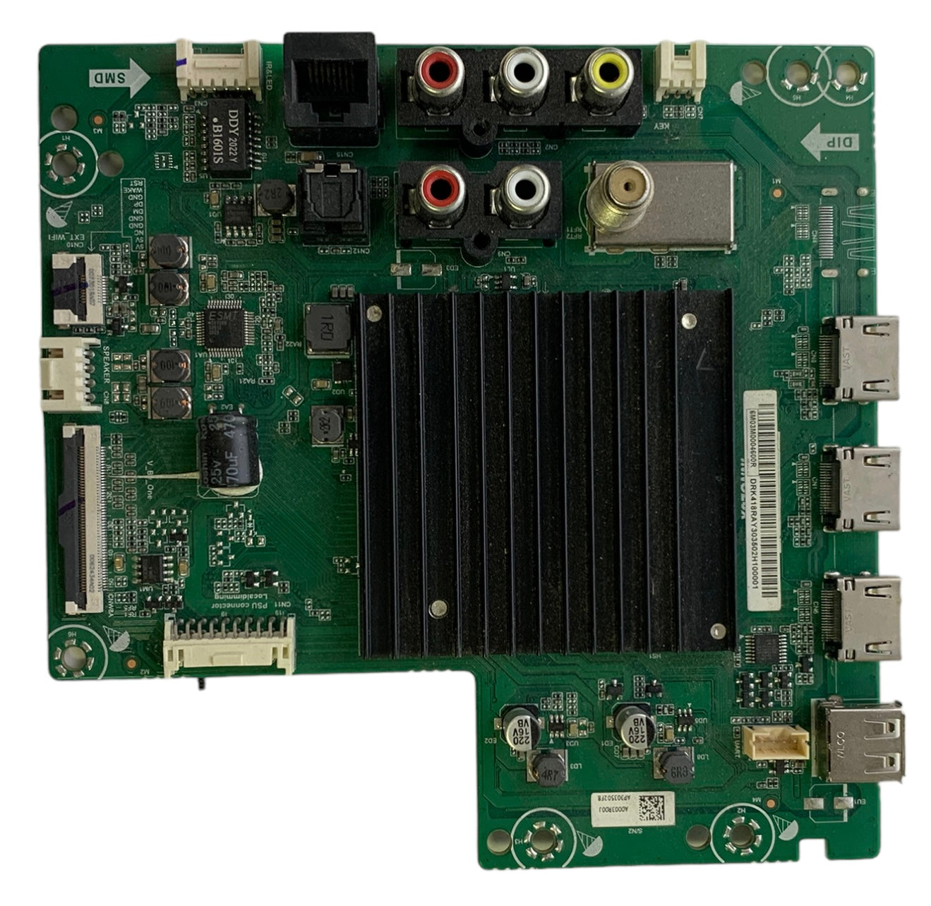 Vizio V655-H19 V655-H9 TV T-Con Board with Flex Cables TACDJ4031