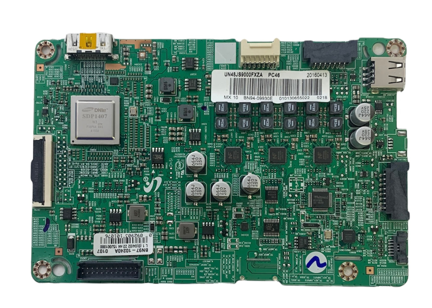 Samsung BN94-09930E Main Board for UN48JS9000FXZA (TS01)