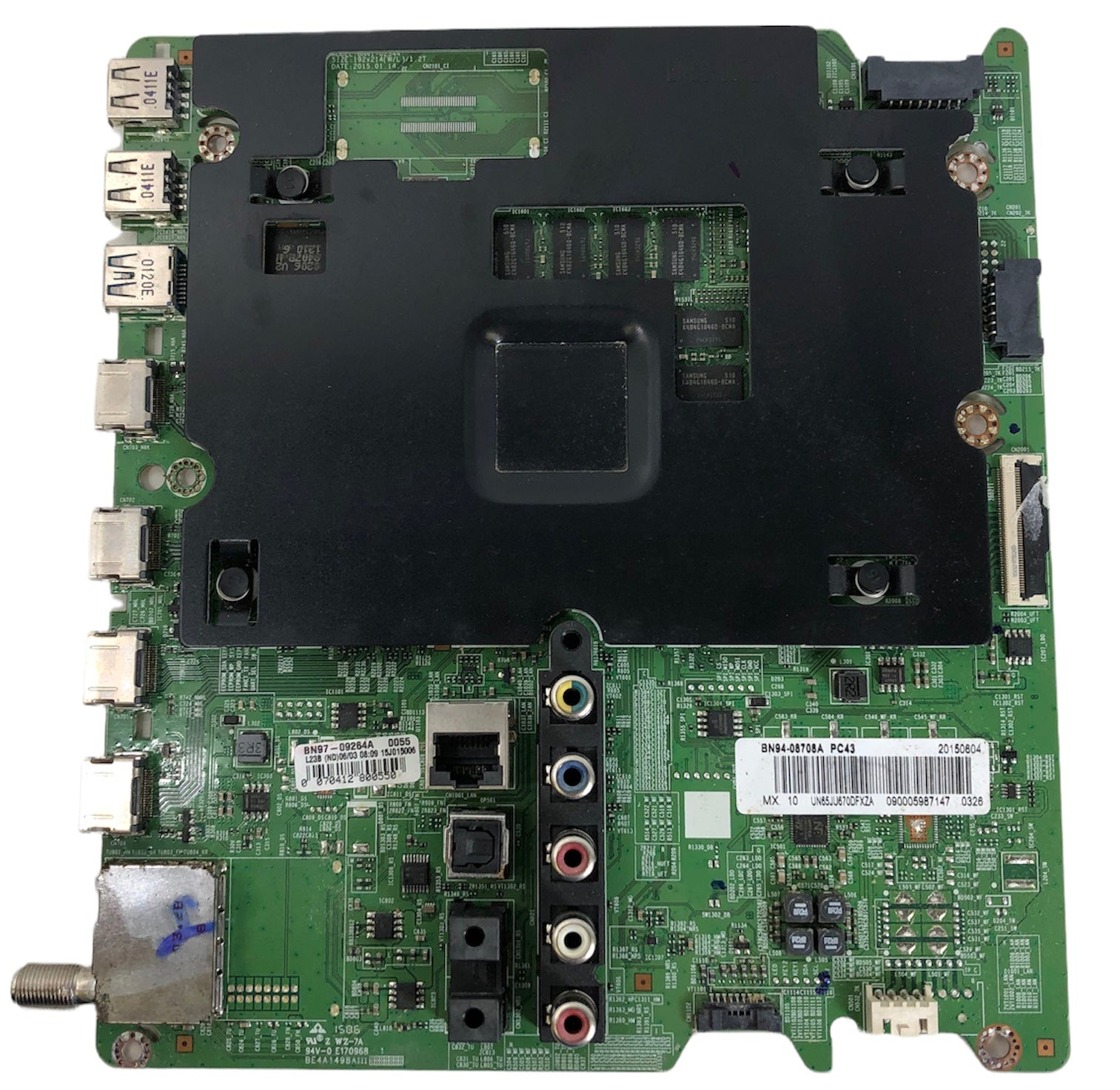 Samsung BN94-08708A Main Board for UN65JU670DFXZA (TD01 Version)