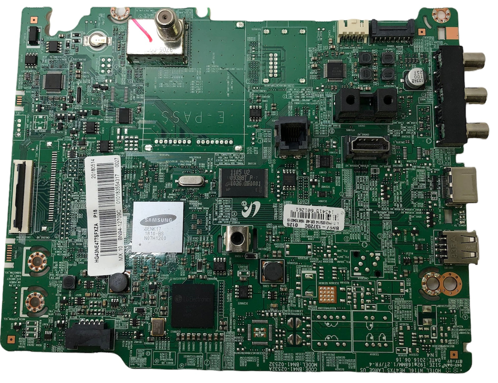 Samsung BN94-12709C Main Board for HG43NE477SFXZA