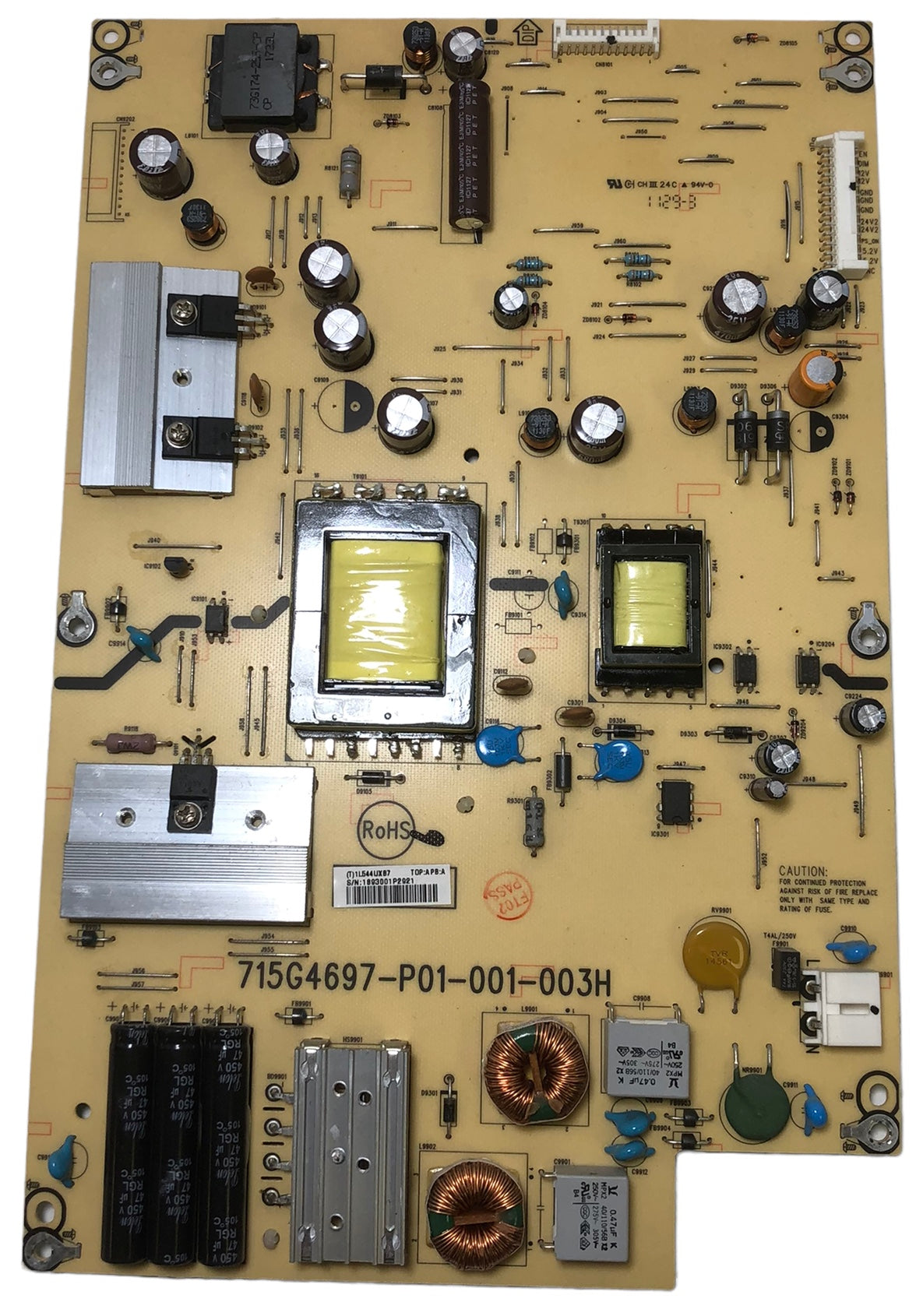 Dynex ADTV1L544UXB7 Power Supply for DX-32E250A12