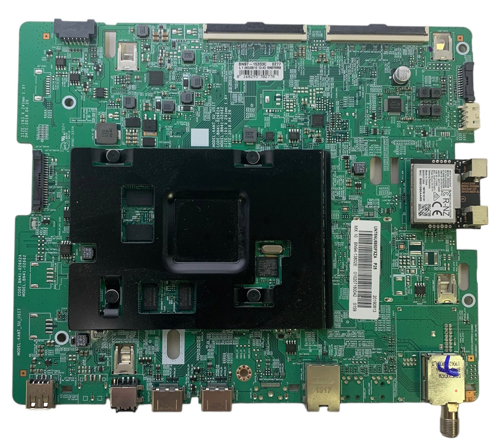 Samsung BN94-13802E Main Board for UN75NU6900FXZA UN75NU6950FXZA (Version BA02)