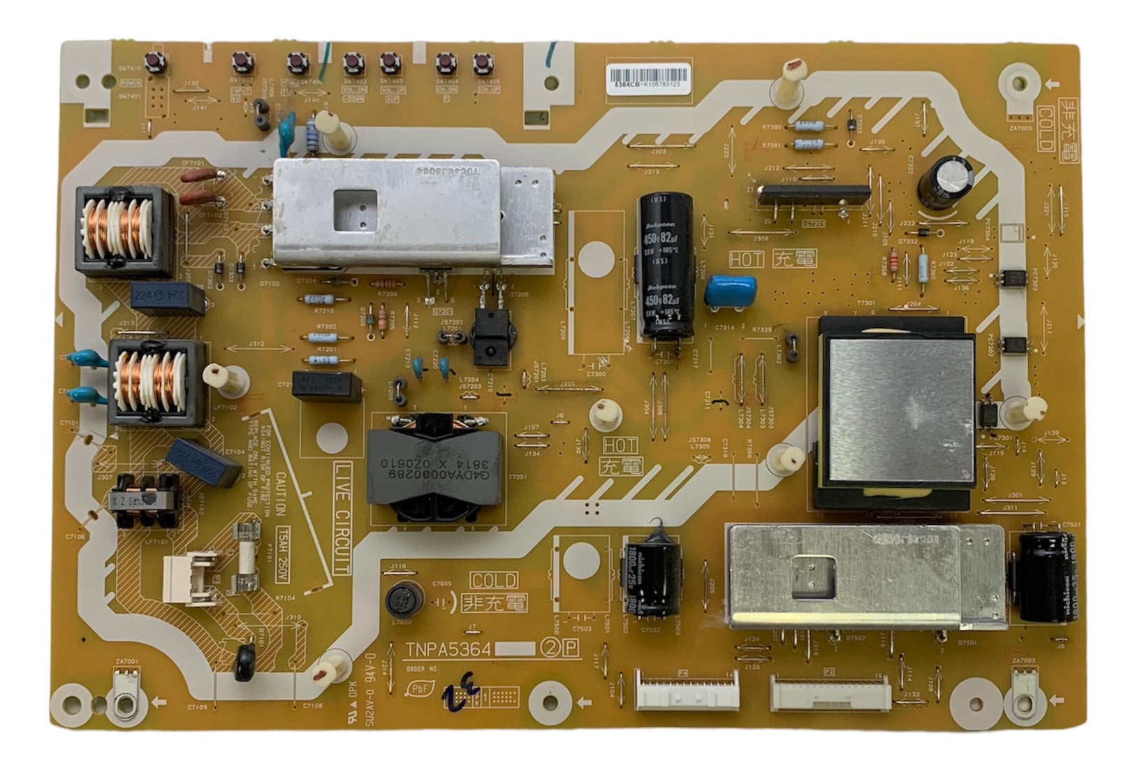 Panasonic TXN/P1NAUU (TNPA5364CB) P Board for TC-L37E3