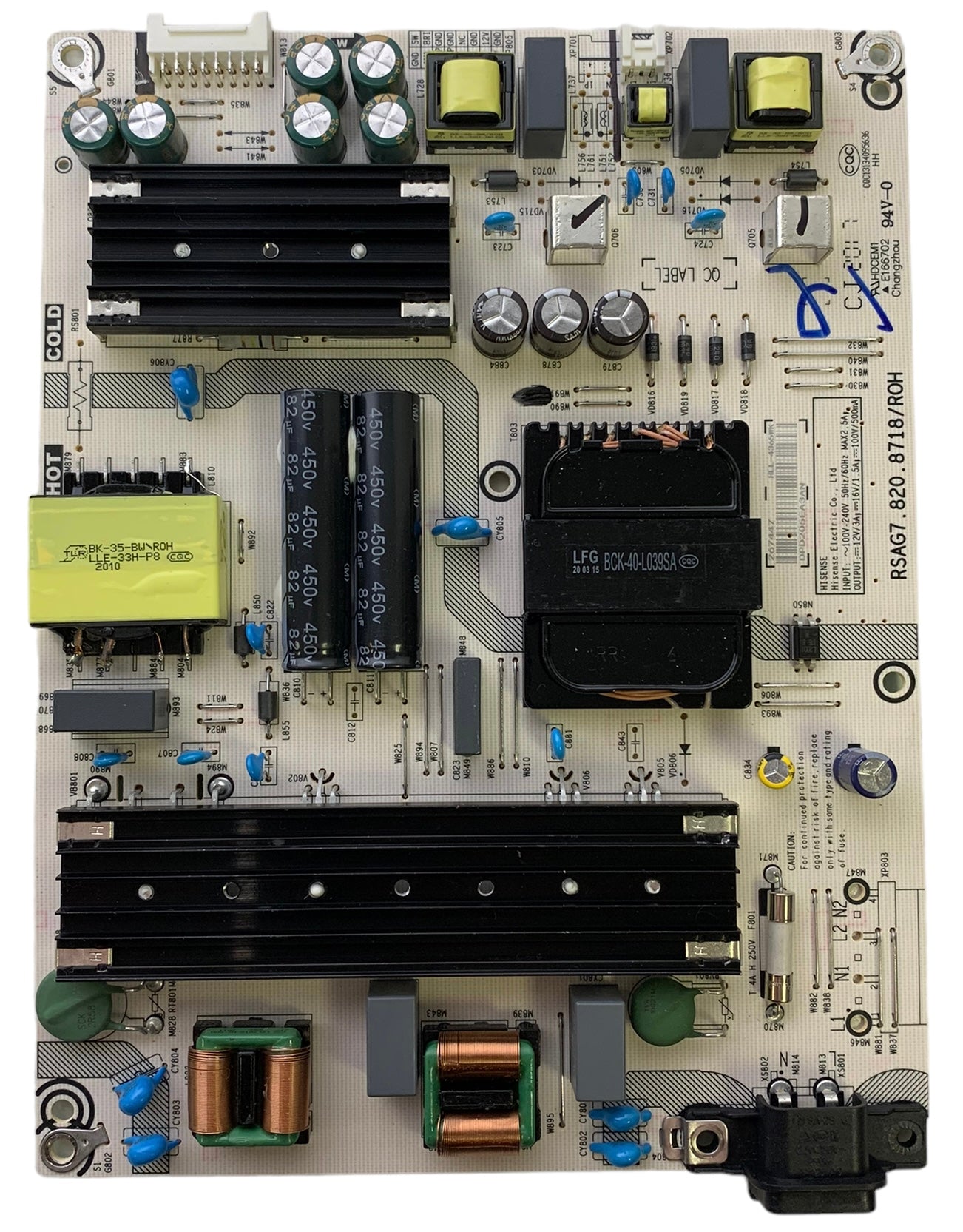 Hisense 278428 Power Supply / LED Driver Board