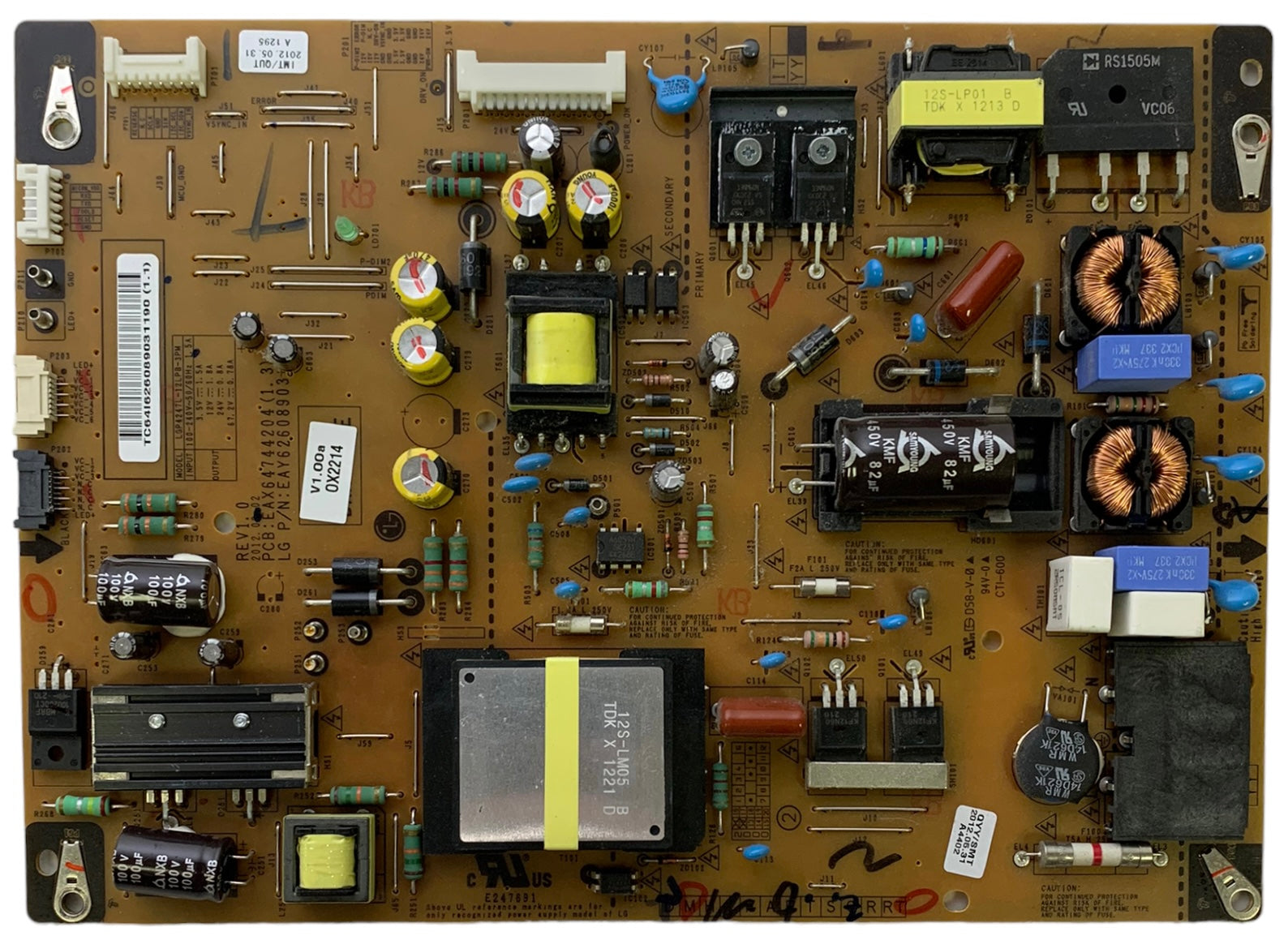 LG EAY62608903 (EAY62608903) Power Supply / LED Board 47LM6400