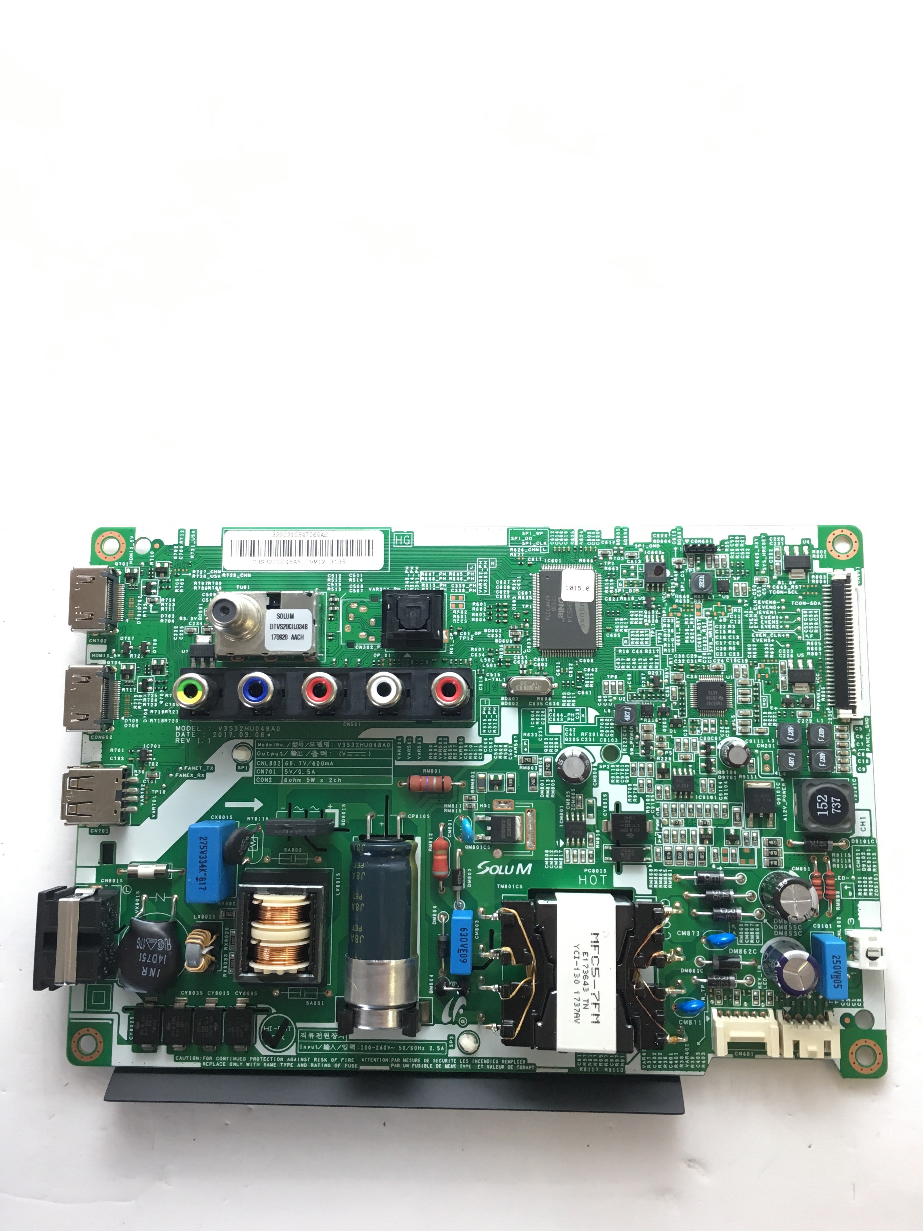 Samsung BN81-15726A Main Board/Power Supply for UN32J4001AFXZA UN32J4000CFXZA (Version BZ01)