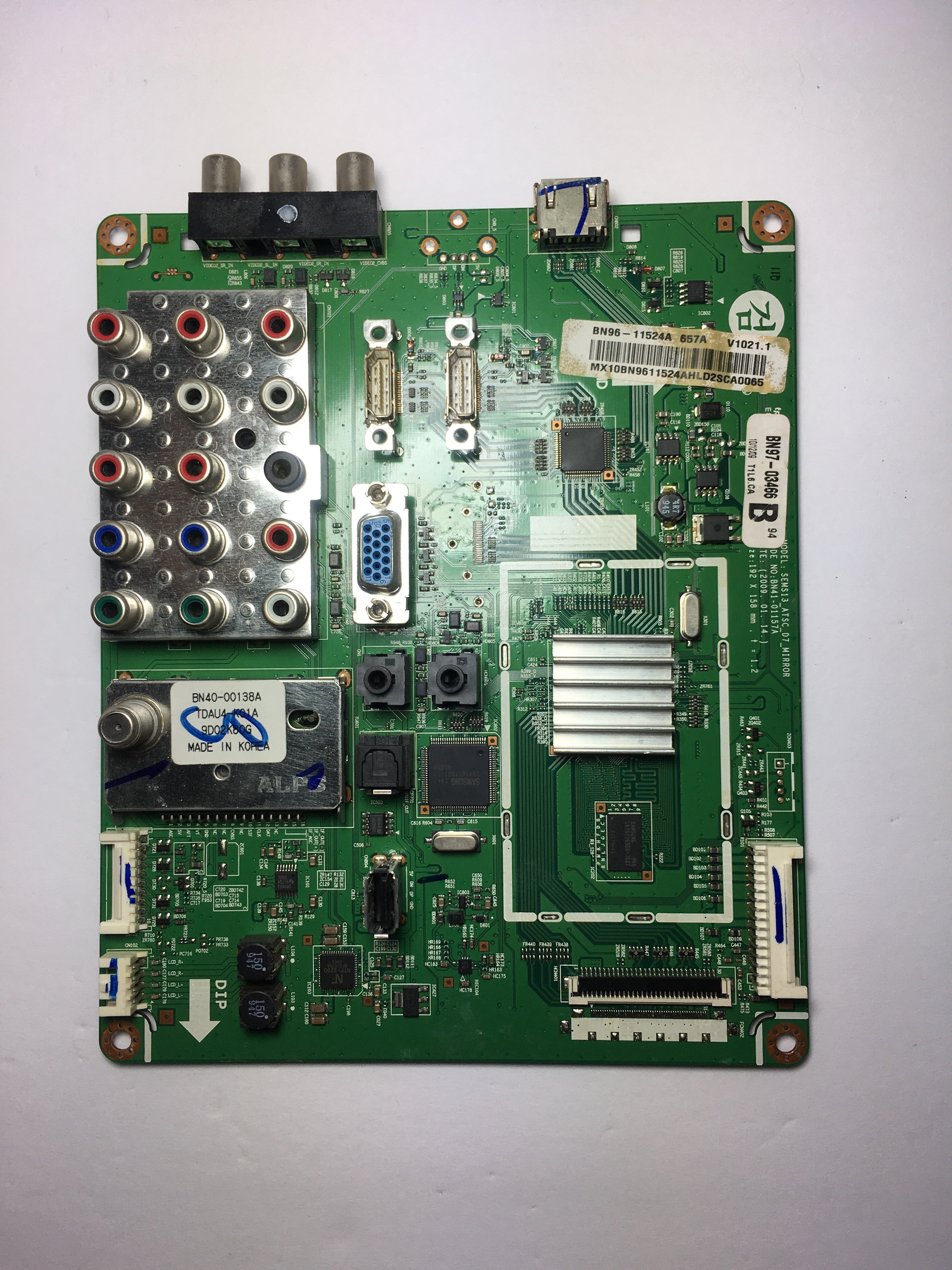 Samsung BN96-11524A (BN41-01157A) Main Board for LN32B460B2DXZA