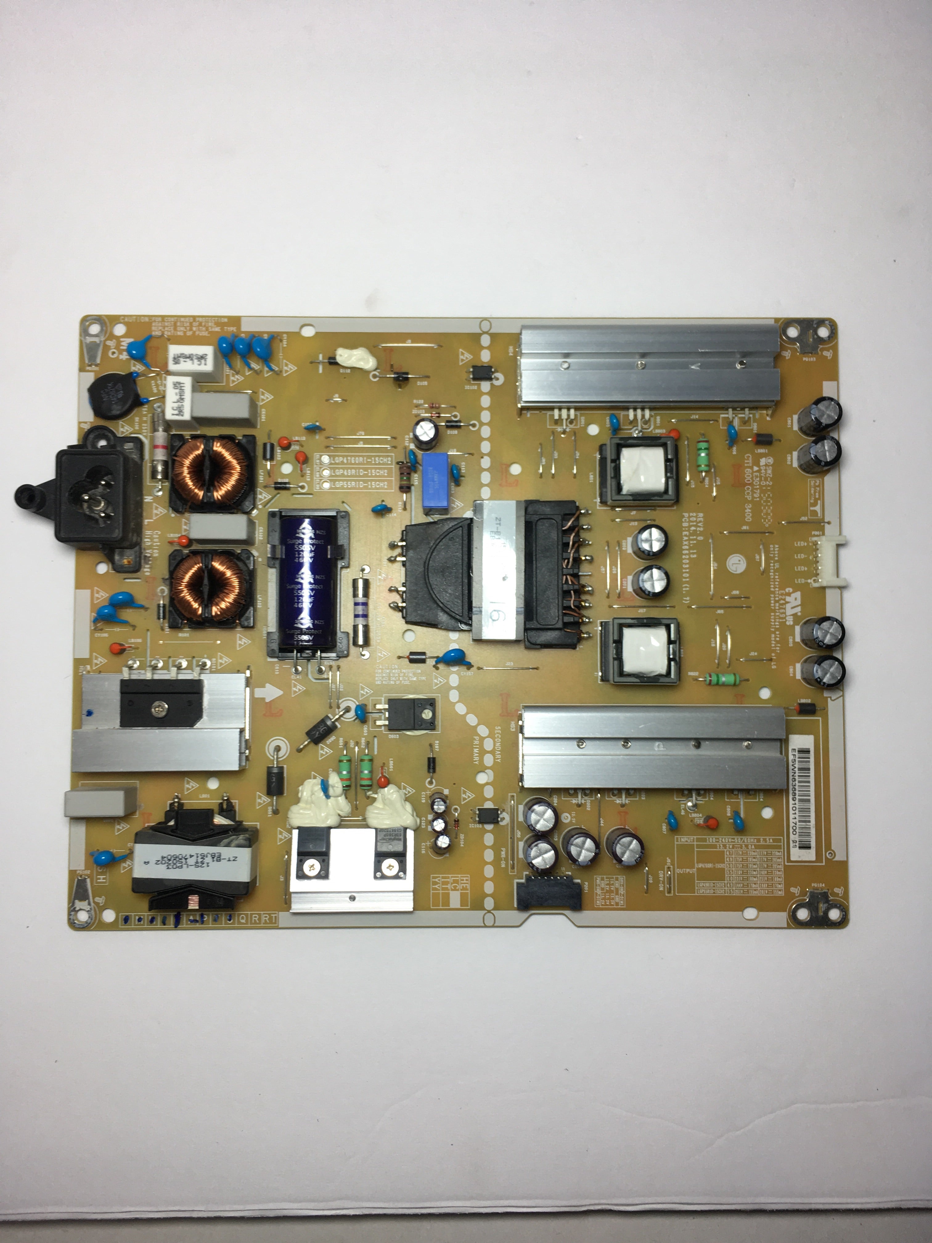 LG EAY63689101 Power Supply / LED Board