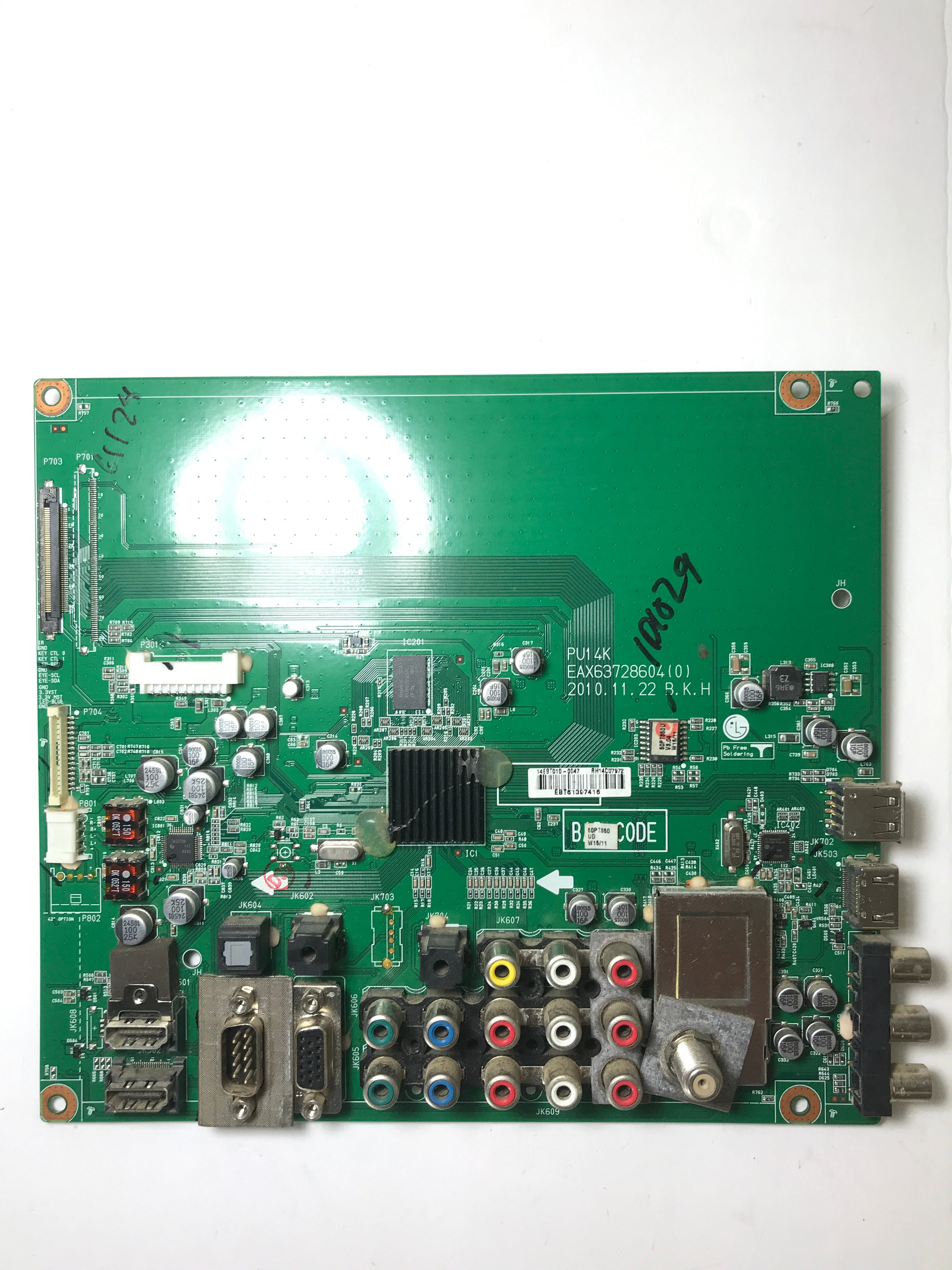 LG EBR68293439 Main Board for 50PT350-UD Version 1