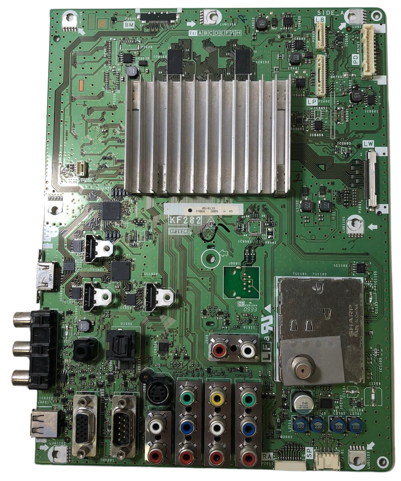 Sharp DUNTKF282FM06 (KF282, XF282WJ) Main Board