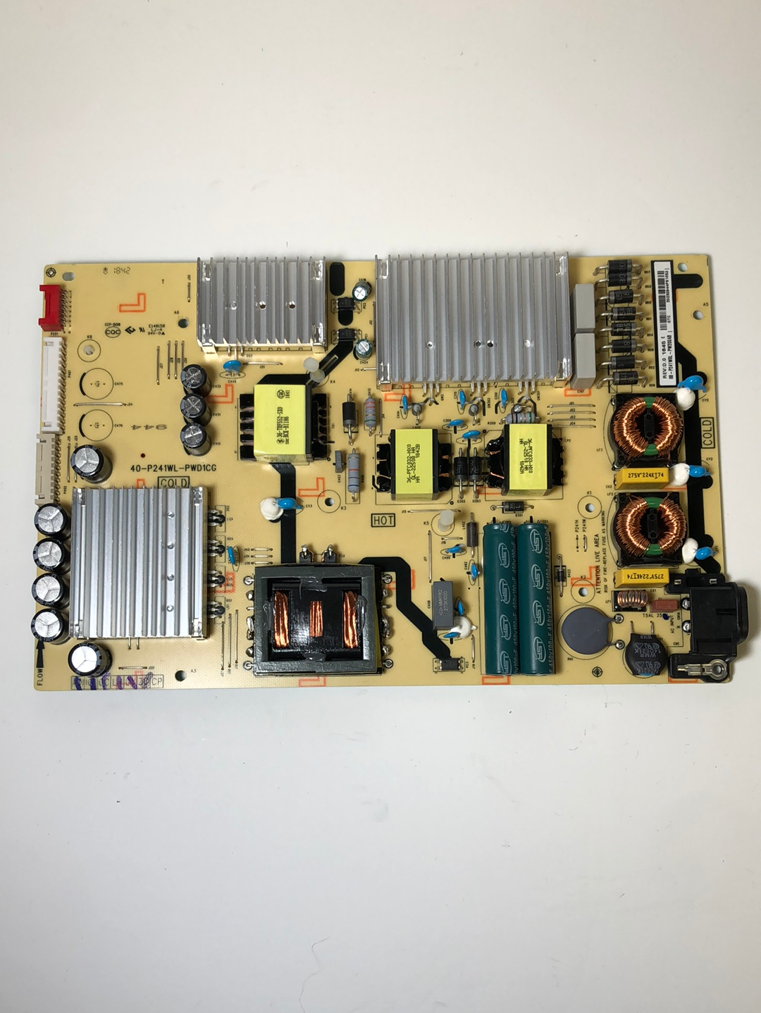 TCL 08-P241W0L-PW200AB Power Supply Board/LED Driver